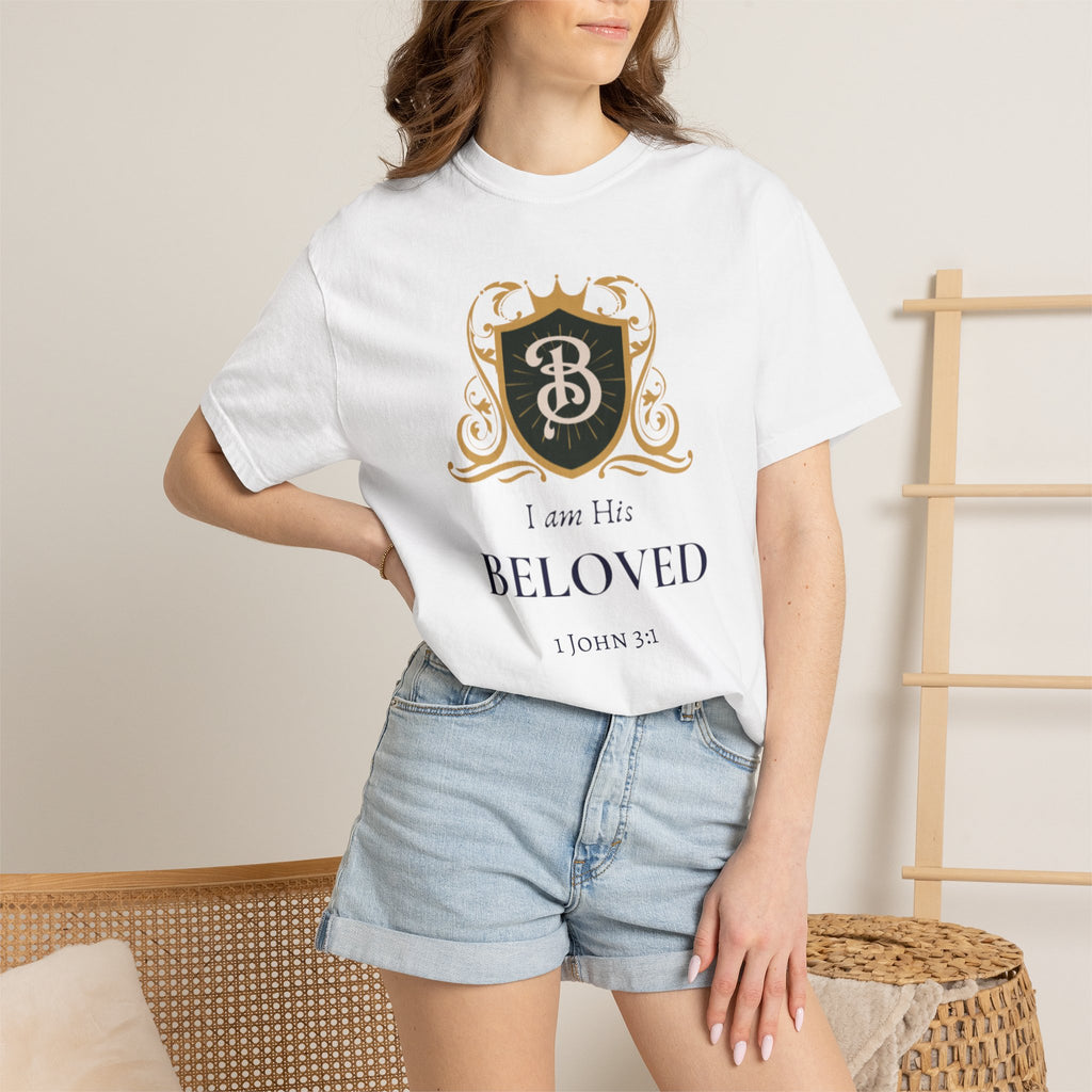 I am His Beloved "Crested Too" Style T Shirt