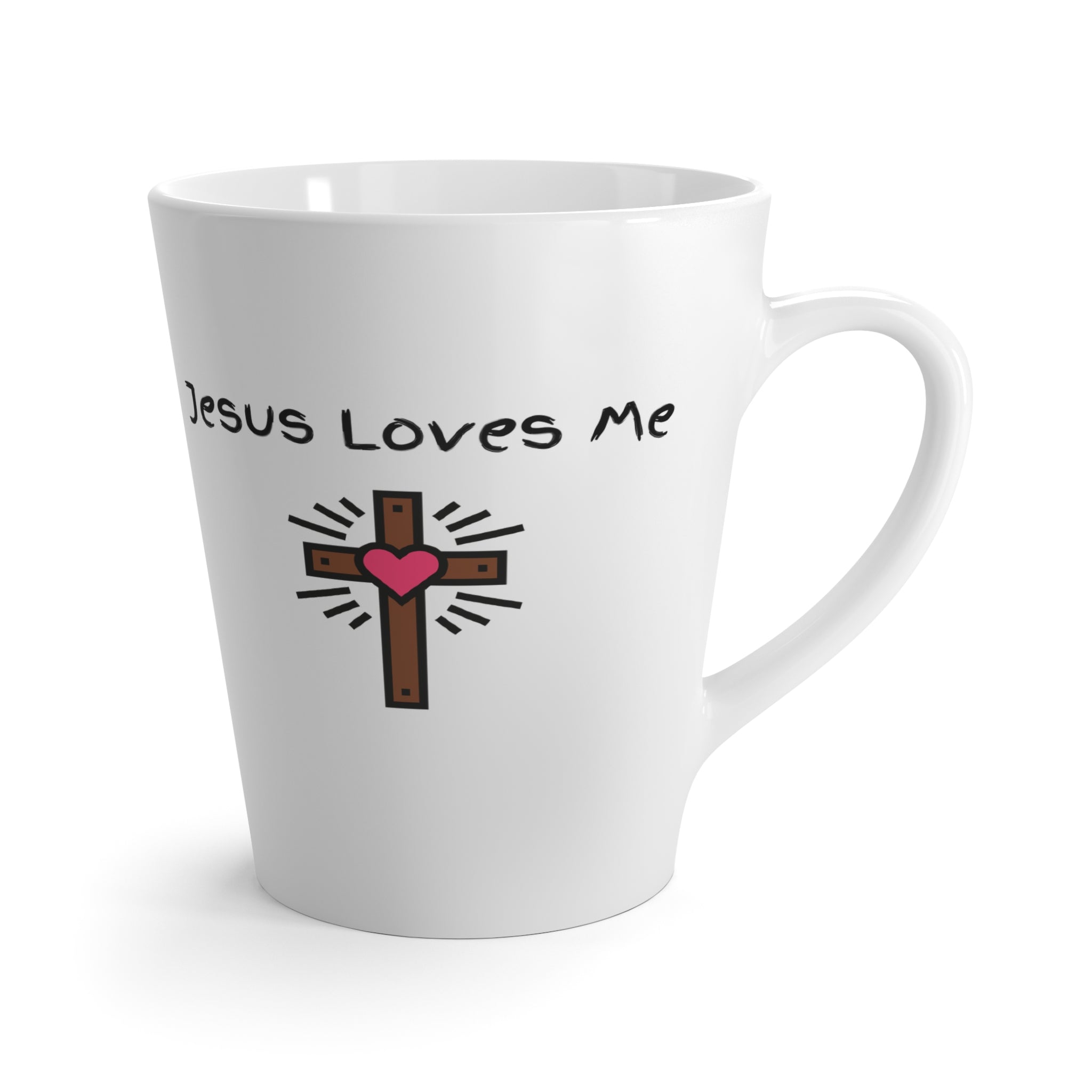 Favorite Hymns ~ Jesus Loves Me Latte Mug