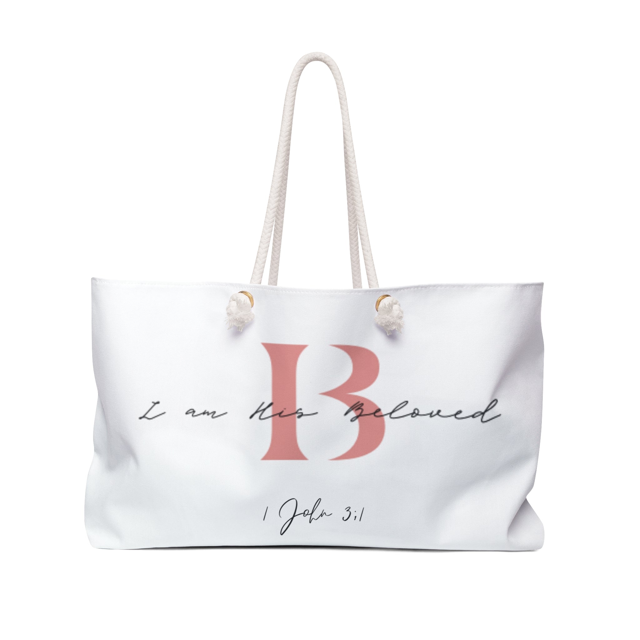 I am His Beloved Weekender Bag 2