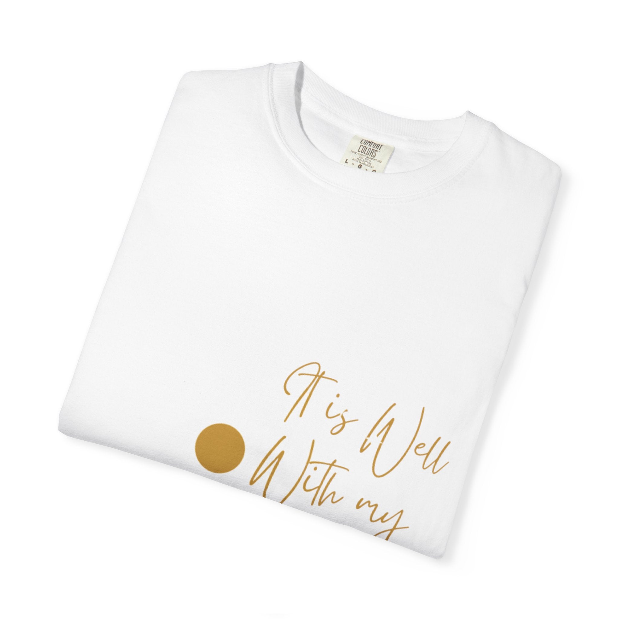 Favorit Hymns - It is Well Flower T Shirt