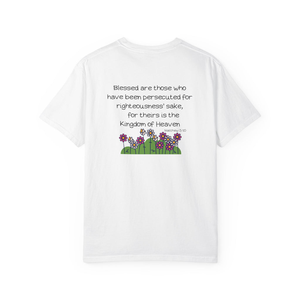 Bee-Attitudes Matthew 5:10 T-Shirt, Christian Tee, Religious Shirt, Faith Based