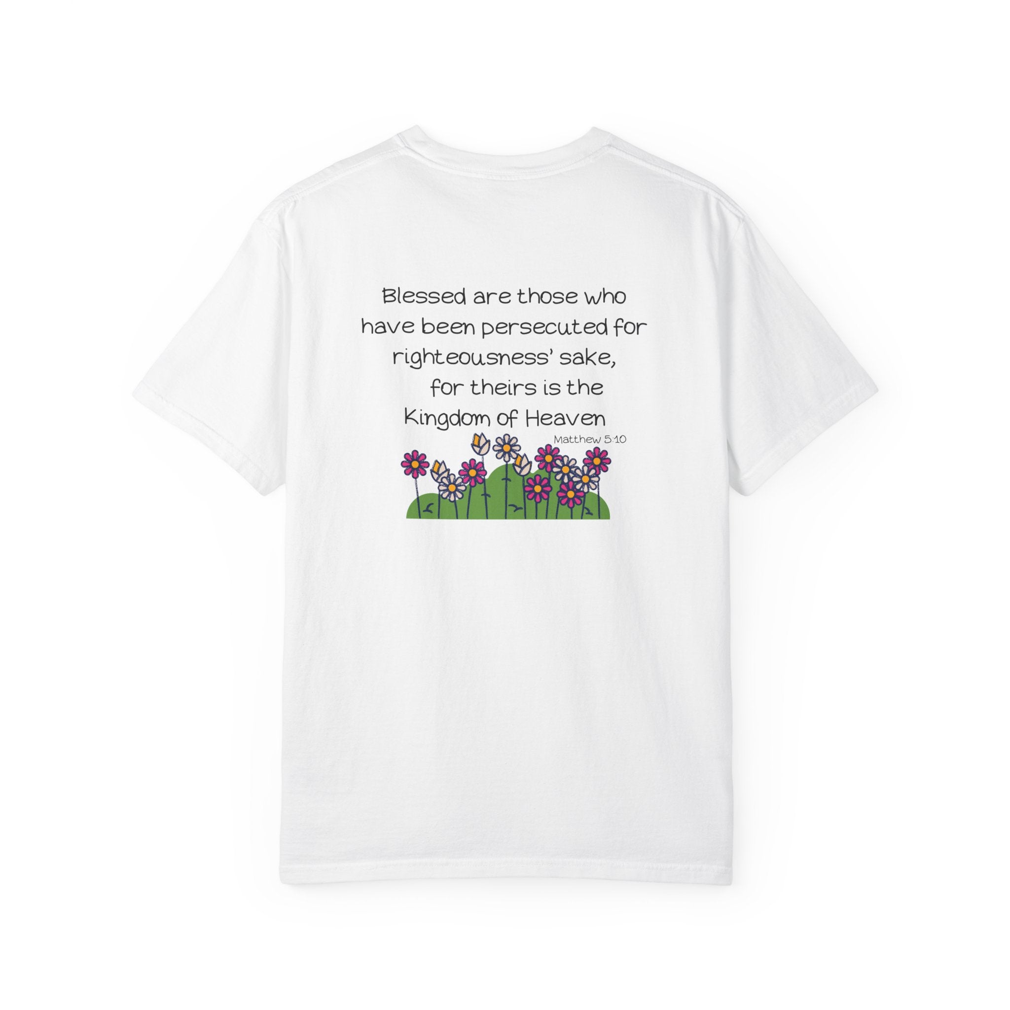 Bee-Attitudes Matthew 5:10 T-Shirt, Christian Tee, Religious Shirt, Faith Based