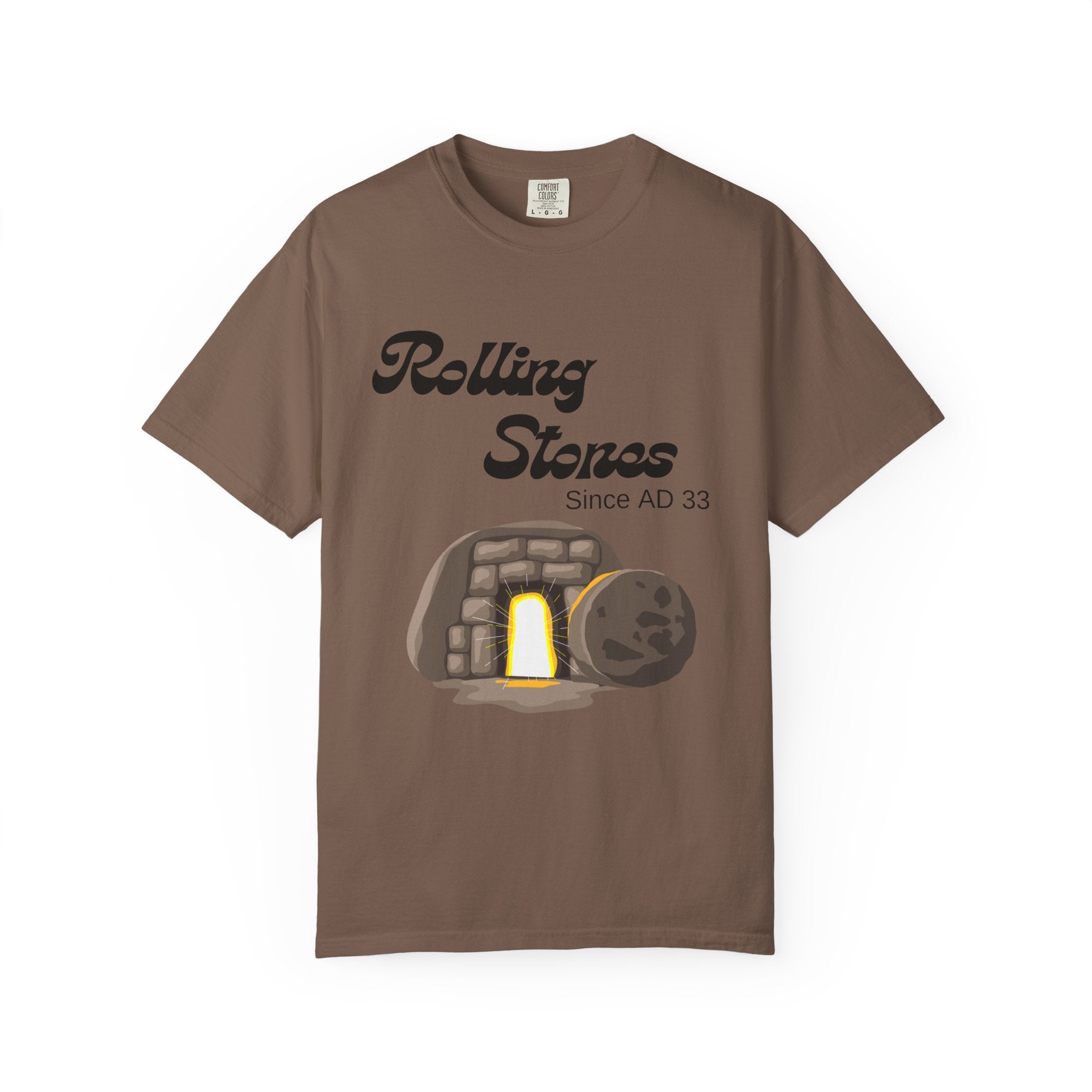 Rolling Stones since AD 33 Unisex Garment-Dyed T-shirt