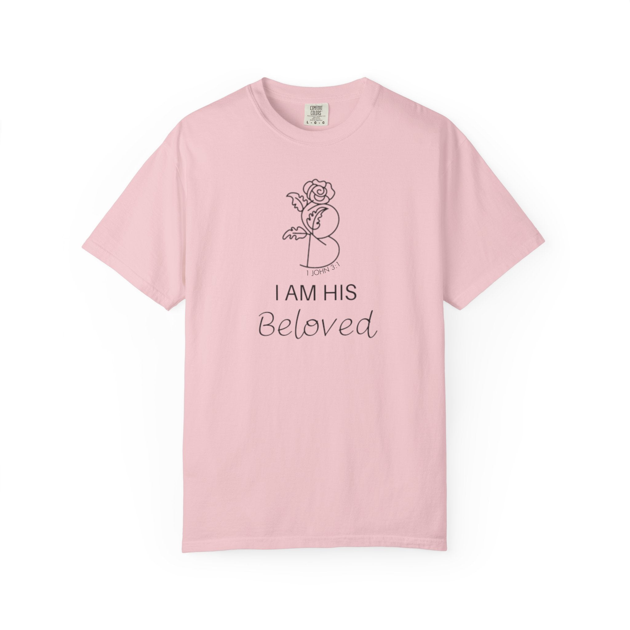 I am His Beloved "Rose" Style T Shirt