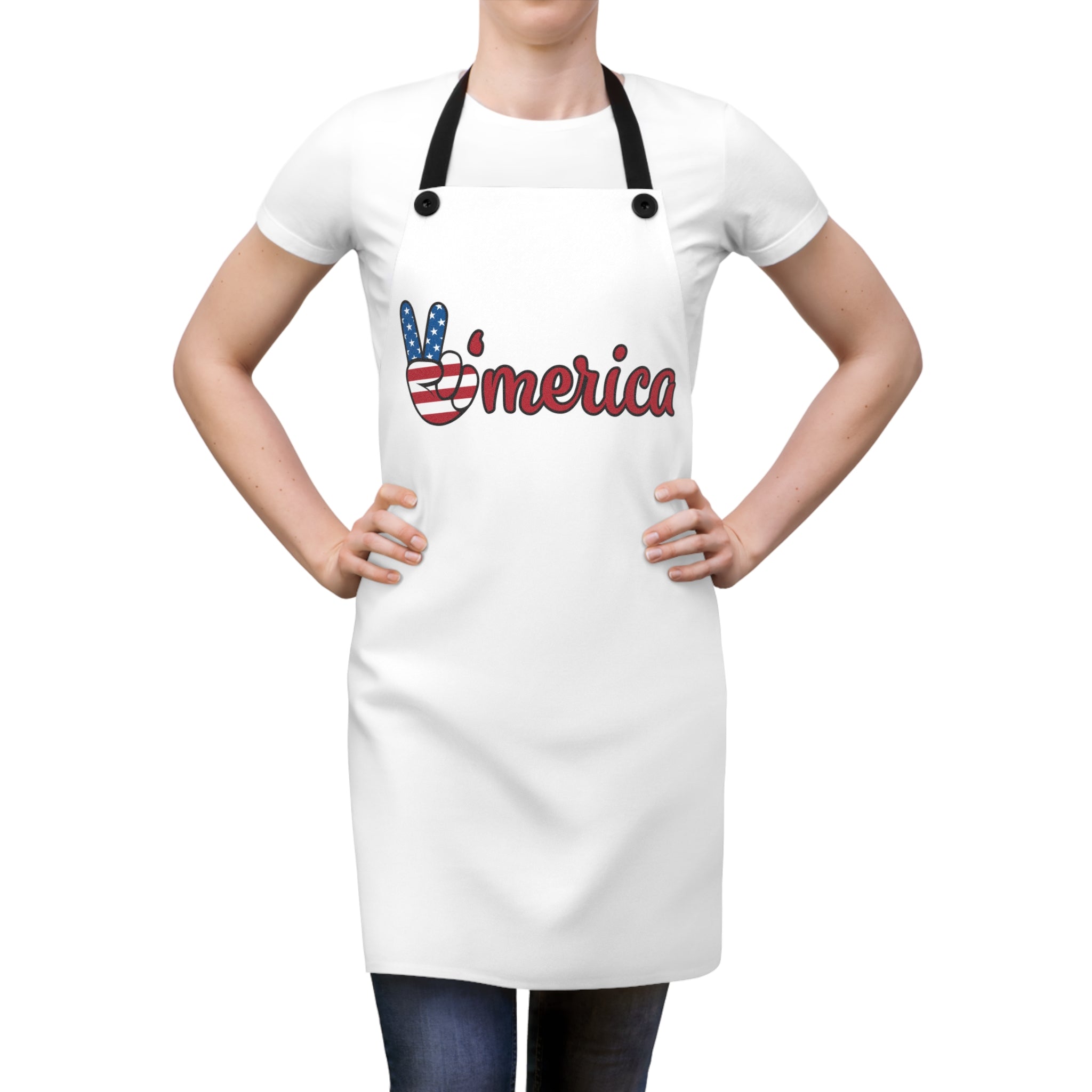 'merica-Themed Apron