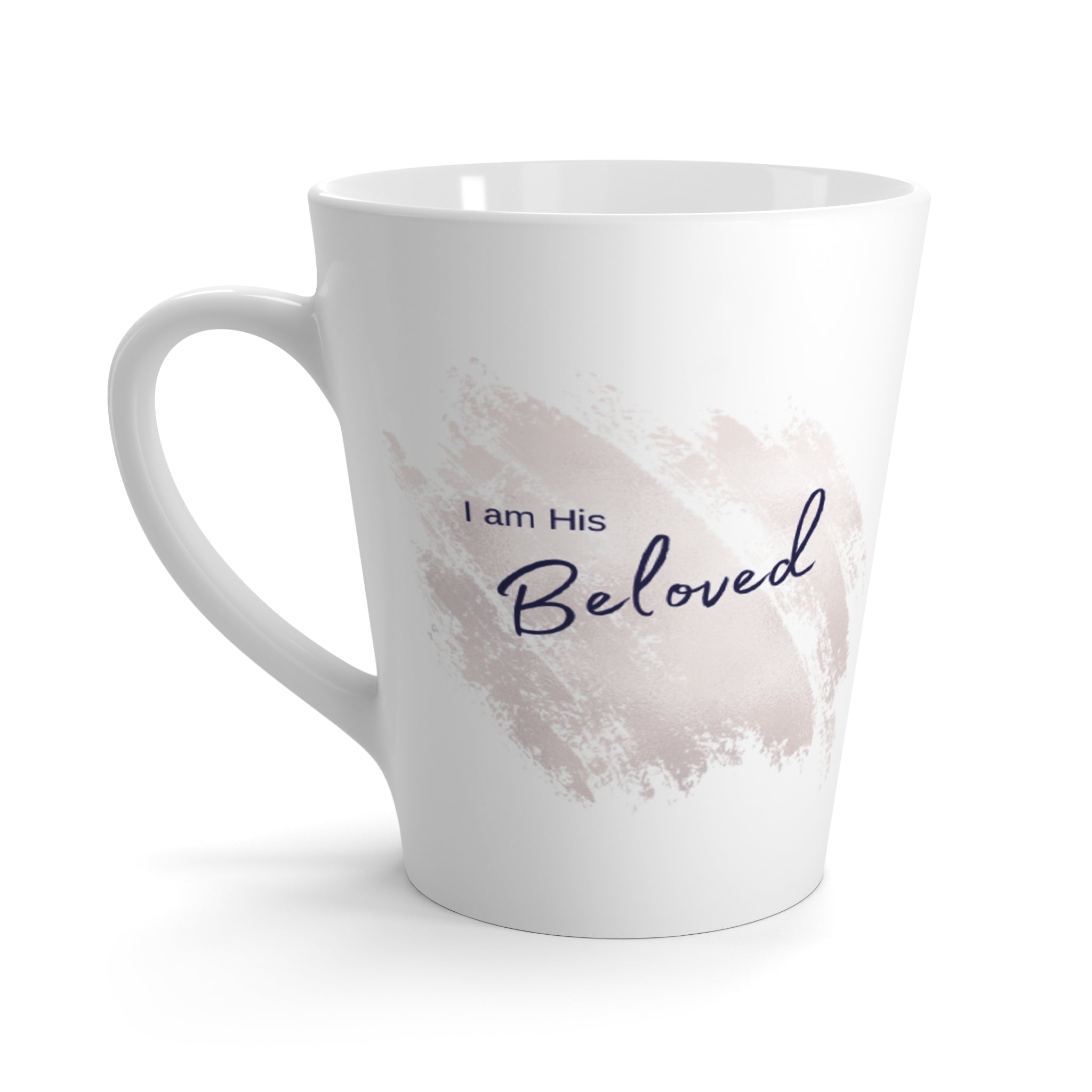 I am His Beloved Paint Latte Mug