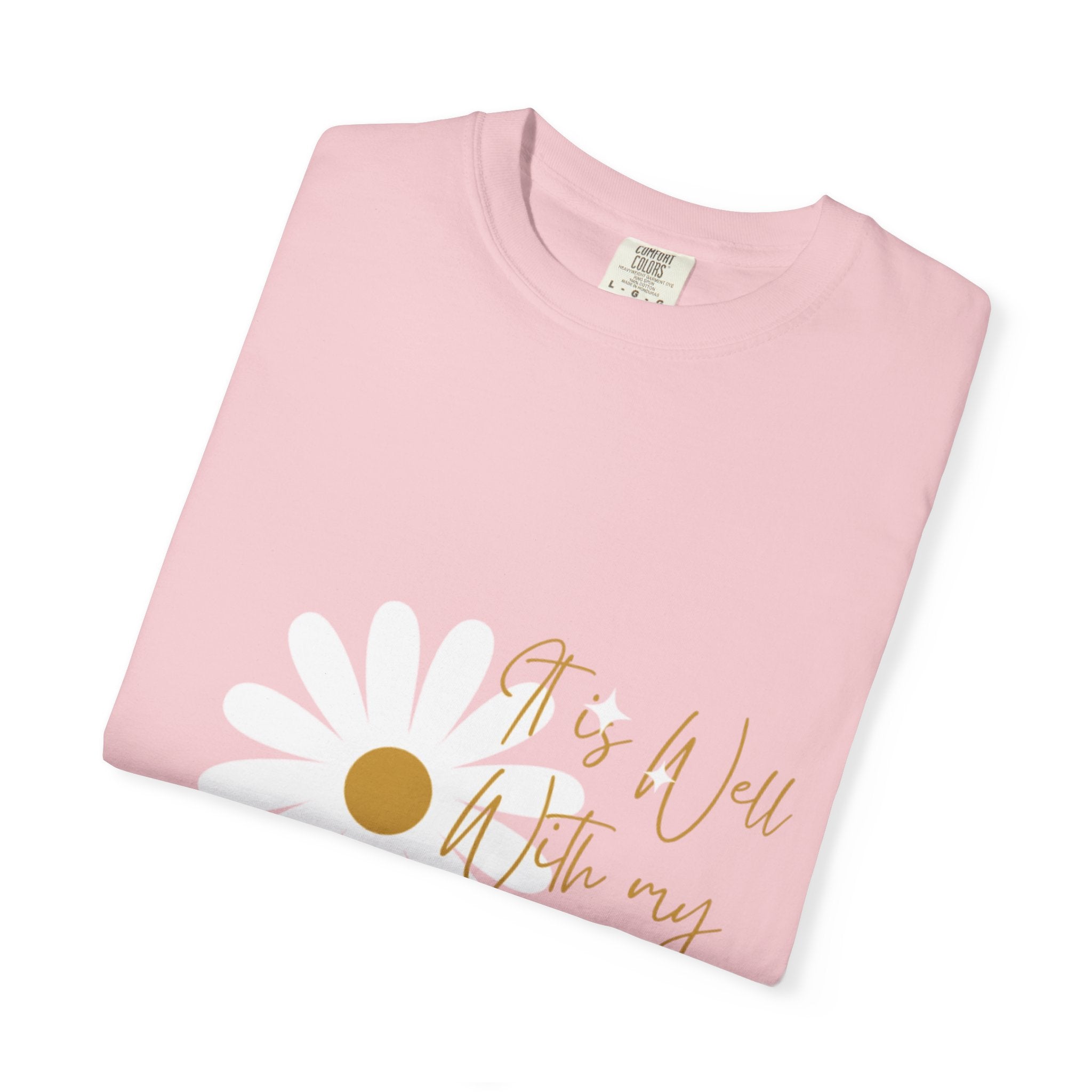 Favorit Hymns - It is Well Flower T Shirt