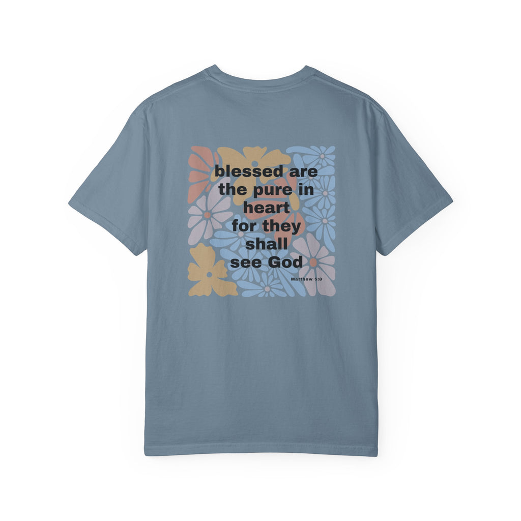 Bee-Attitudes 5:8 T-Shirt (Dark Letters)