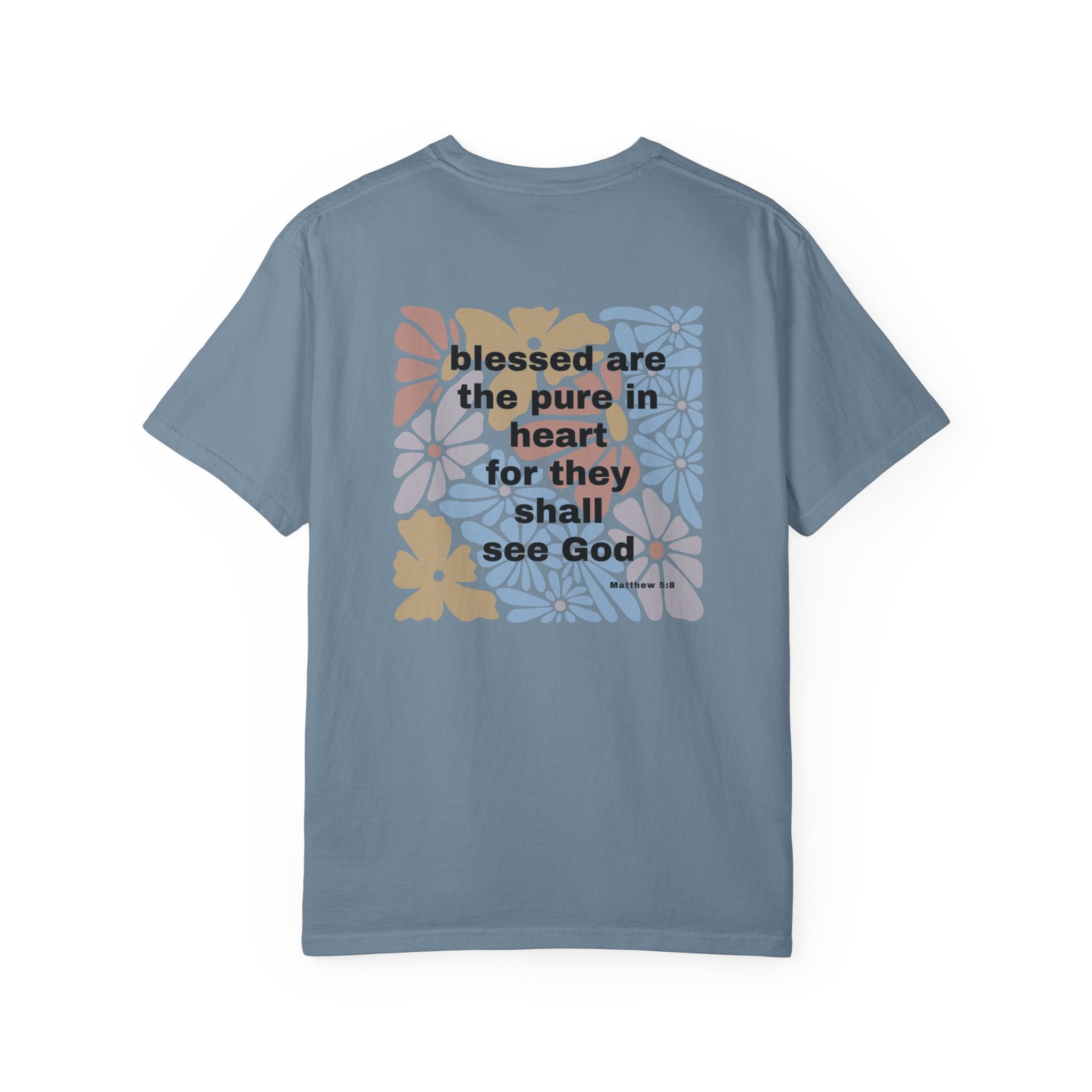 Bee-Attitudes 5:8 T-Shirt (Dark Letters)