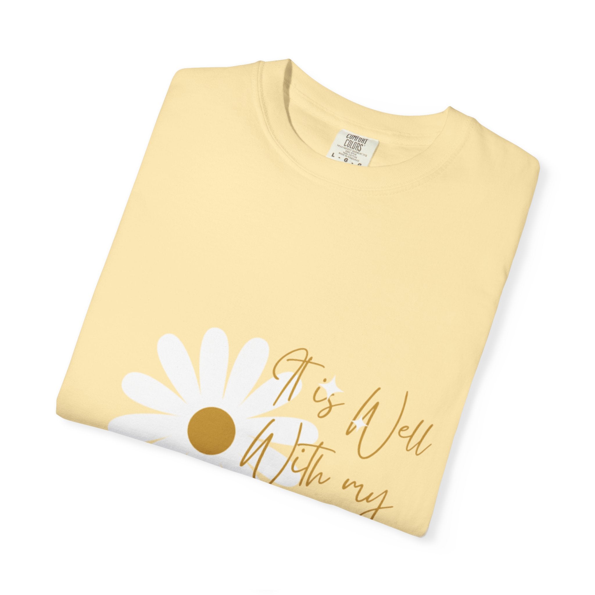 Favorit Hymns - It is Well Flower T Shirt