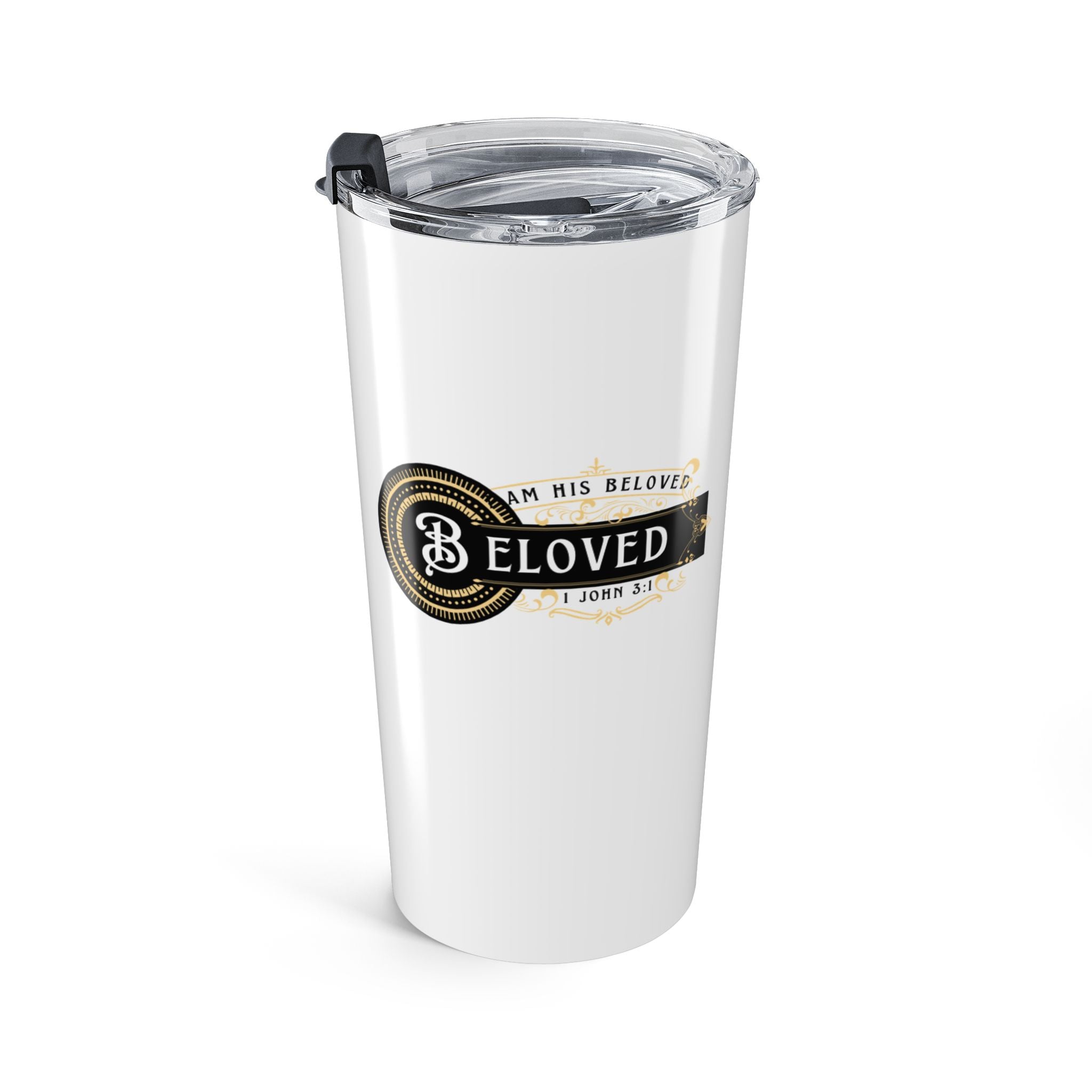 I am His Beloved Crested Tumbler 20oz