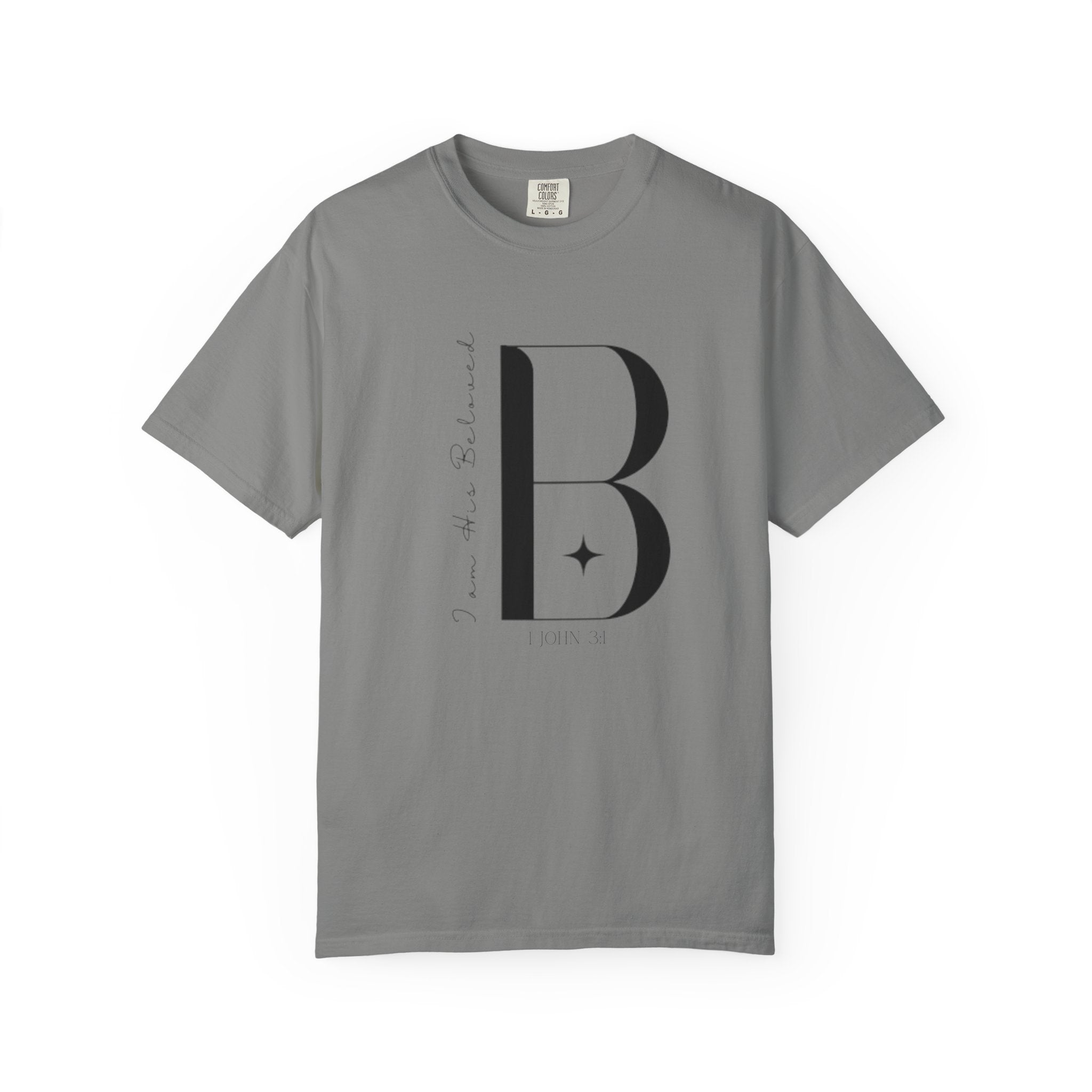 I am His Beloved "B" Style T Shirt