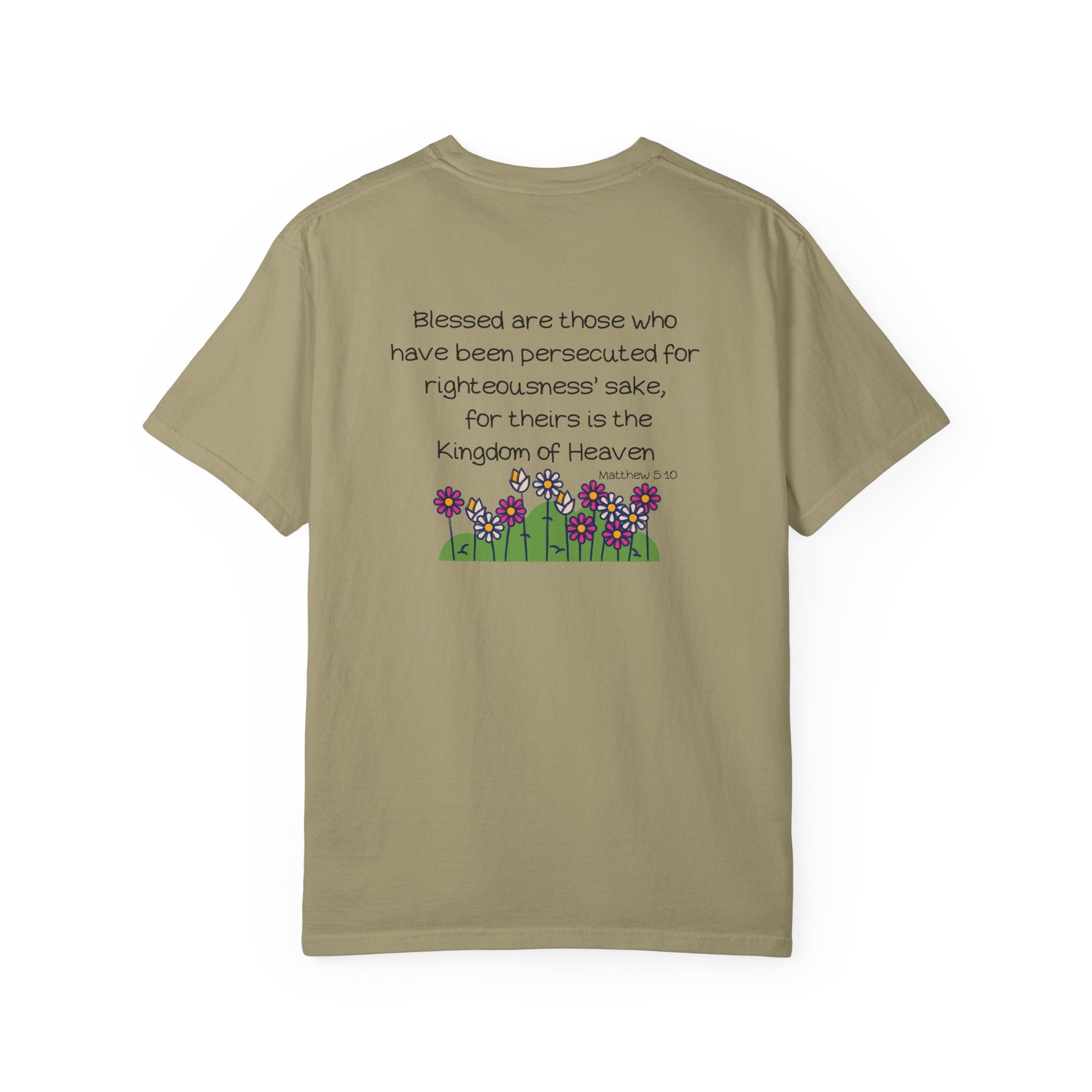 Bee-Attitudes Matthew 5:10 T-Shirt, Christian Tee, Religious Shirt, Faith Based