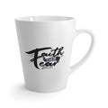 Faith Over Fear Latte Mug