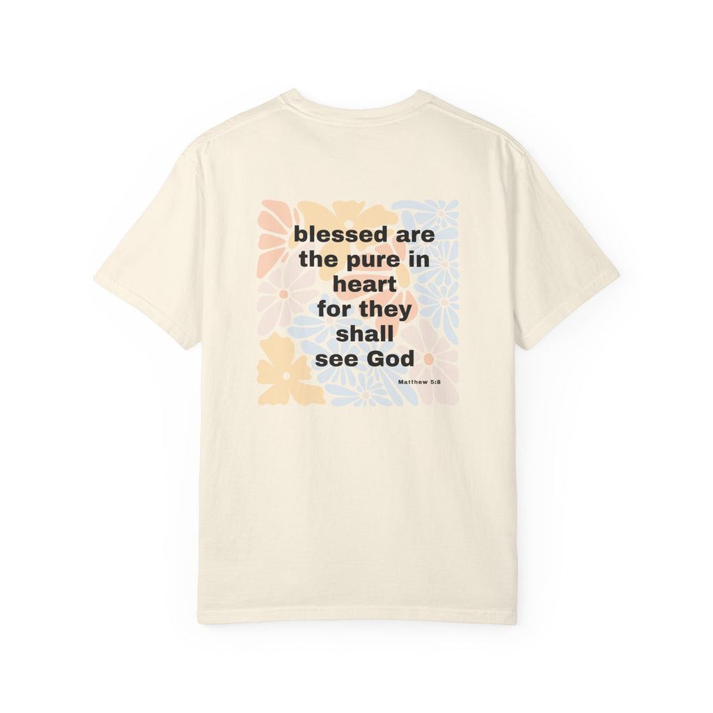 Bee-Attitudes 5:8 T-Shirt (Dark Letters)