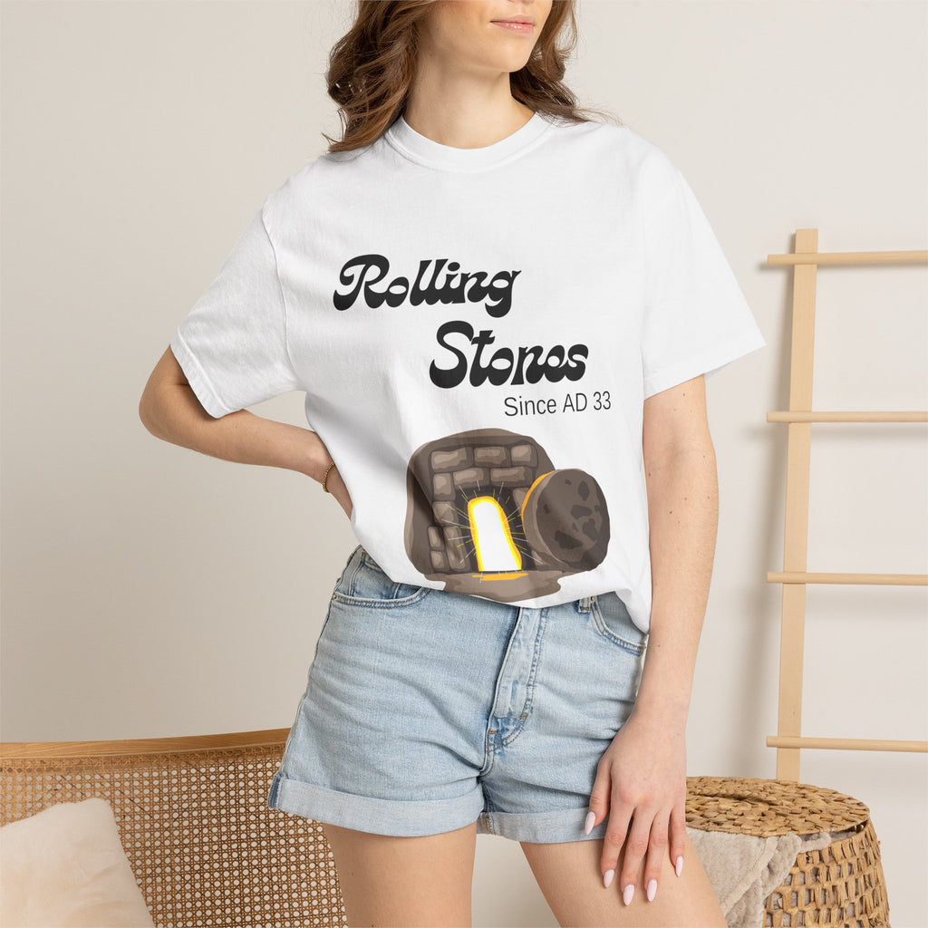 Rolling Stones since AD 33 Unisex Garment-Dyed T-shirt