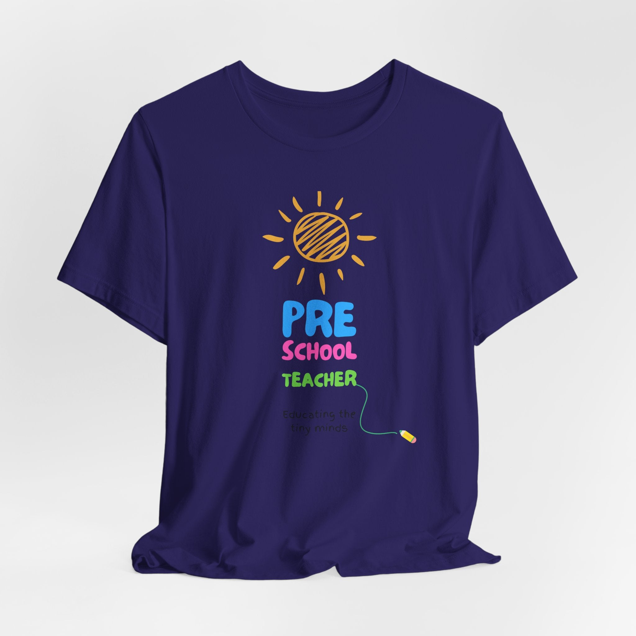 Pre School Teacher Unisex Jersey Tee - Teacher Shirt