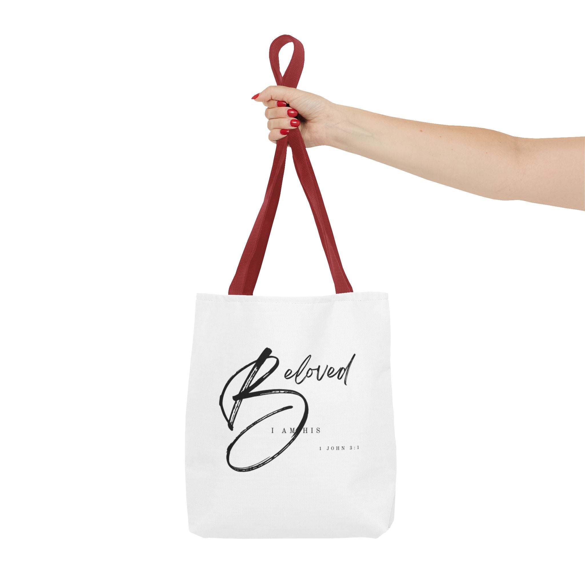 I am His Beloved Tote Bag 4
