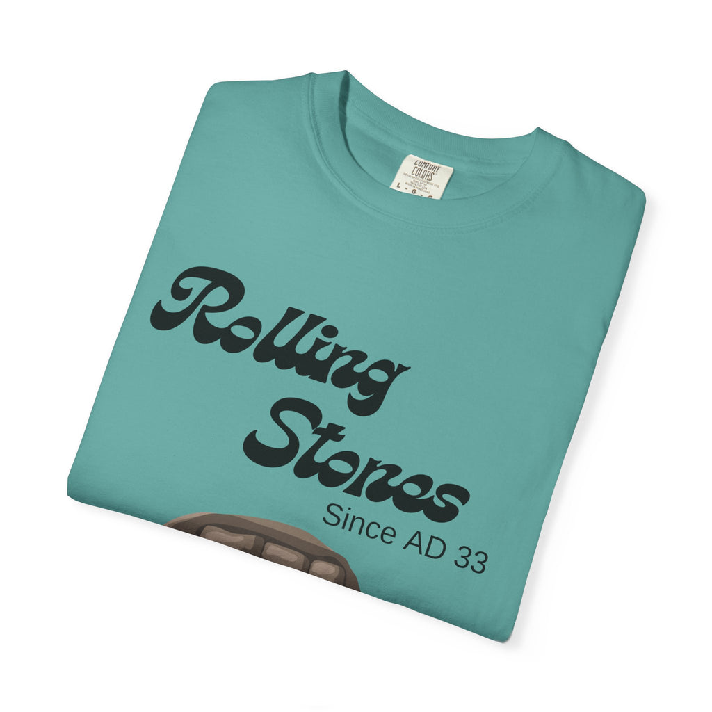 Rolling Stones since AD 33 Unisex Garment-Dyed T-shirt