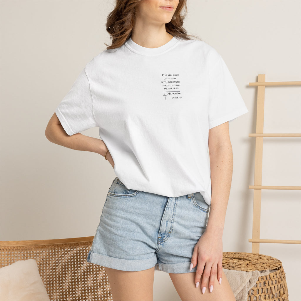 Marching Orders - Goodness ~ 2 Peter 1:5 T Shirt