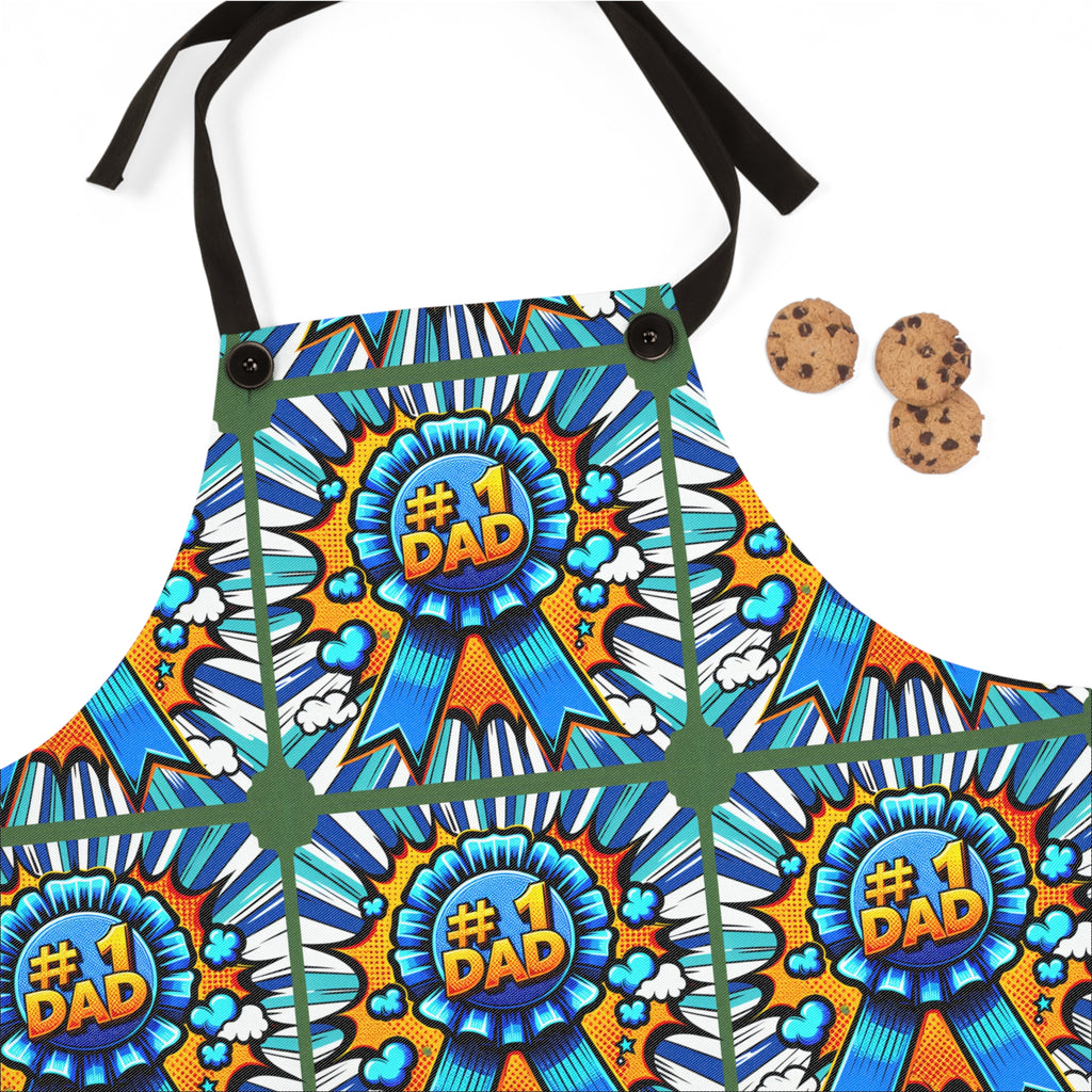 #1 Dad Apron, Father's Day Apron