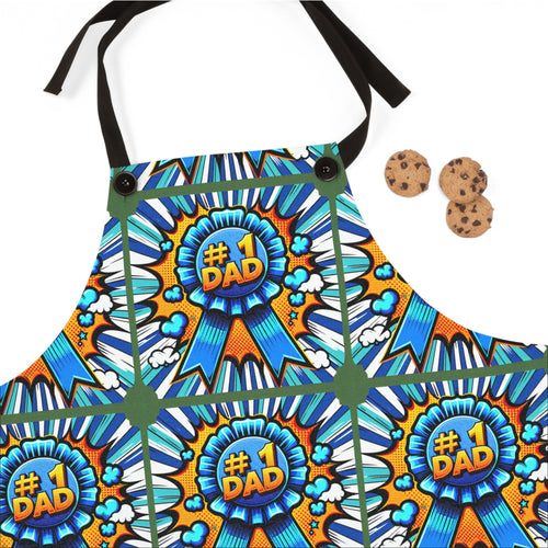 #1 Dad Apron, Father's Day Apron