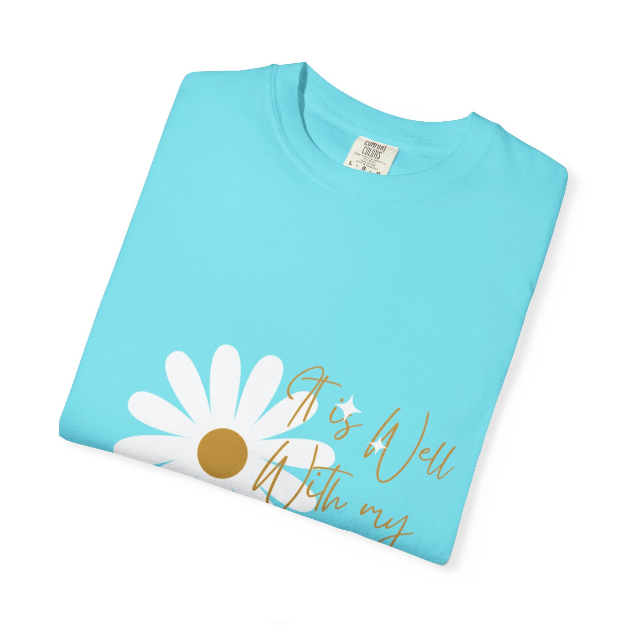 Favorit Hymns - It is Well Flower T Shirt