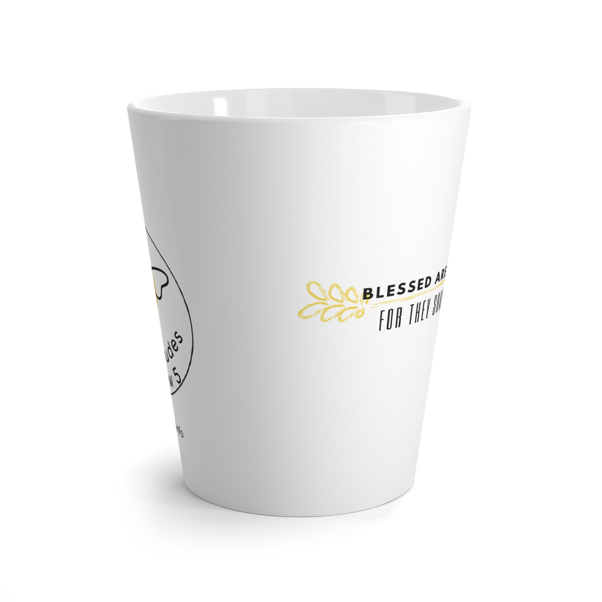 Bee-Attitudes ~ Matthew 5:7 ~  Latte Mug