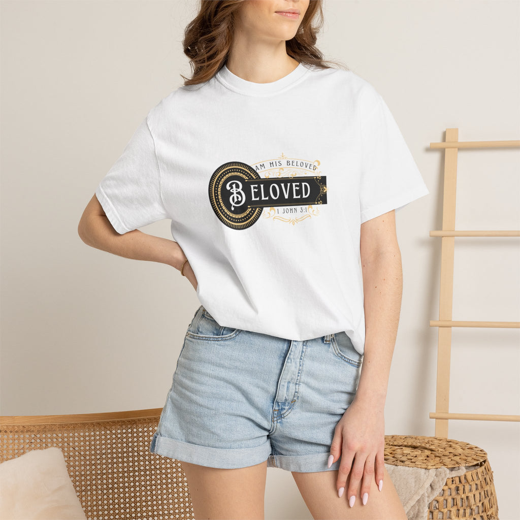 I am His Beloved Crested T Shirt