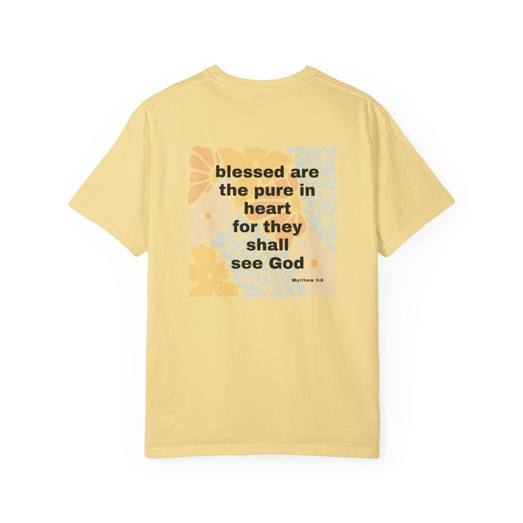 Bee-Attitudes 5:8 T-Shirt (Dark Letters)