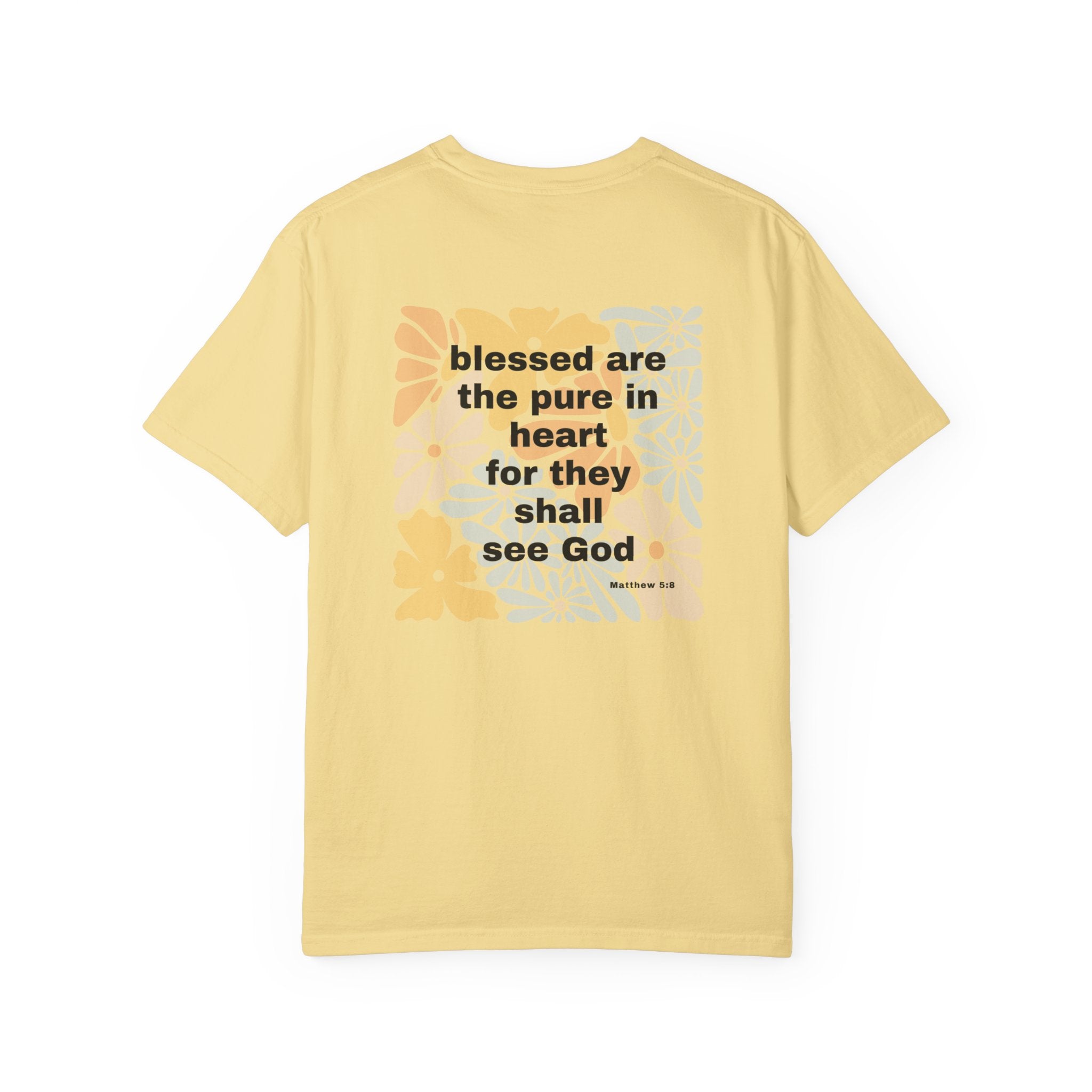 Bee-Attitudes 5:8 T-Shirt (Dark Letters)