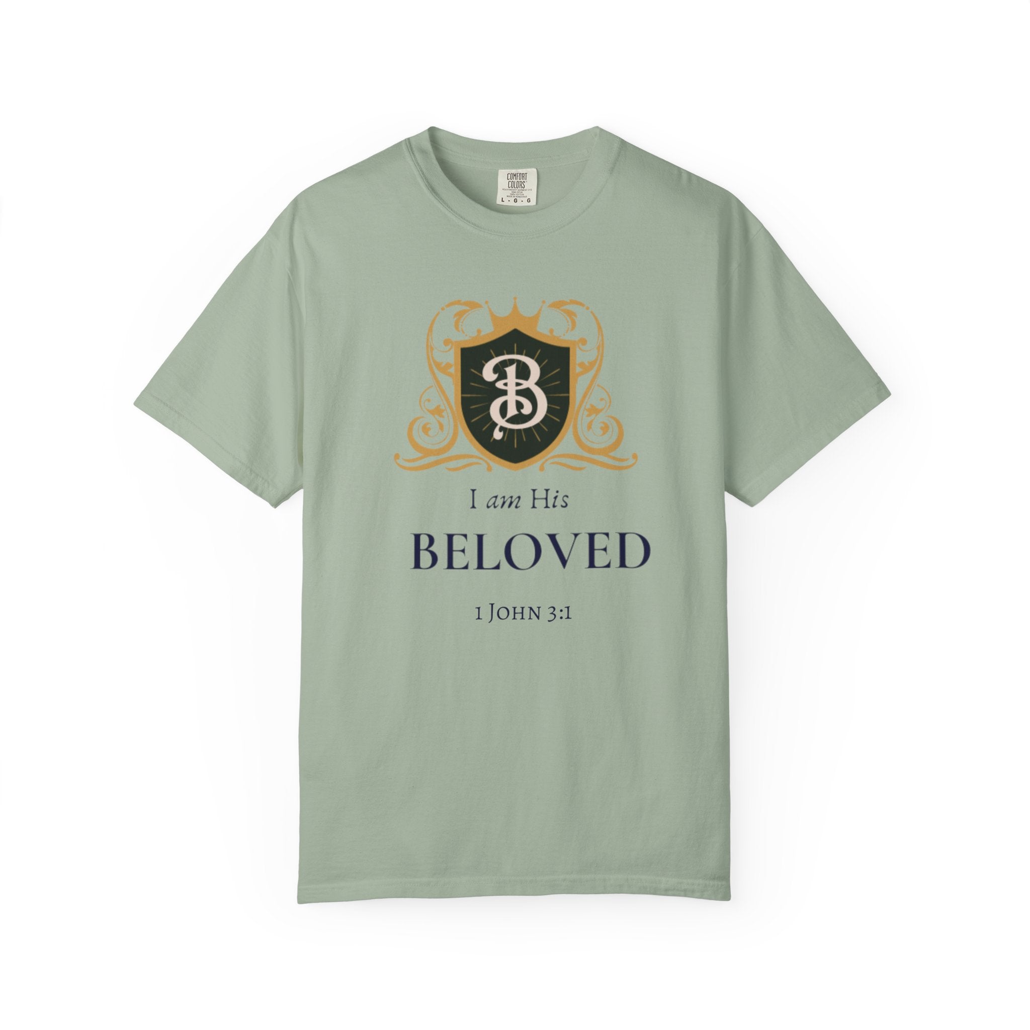 I am His Beloved "Crested Too" Style T Shirt