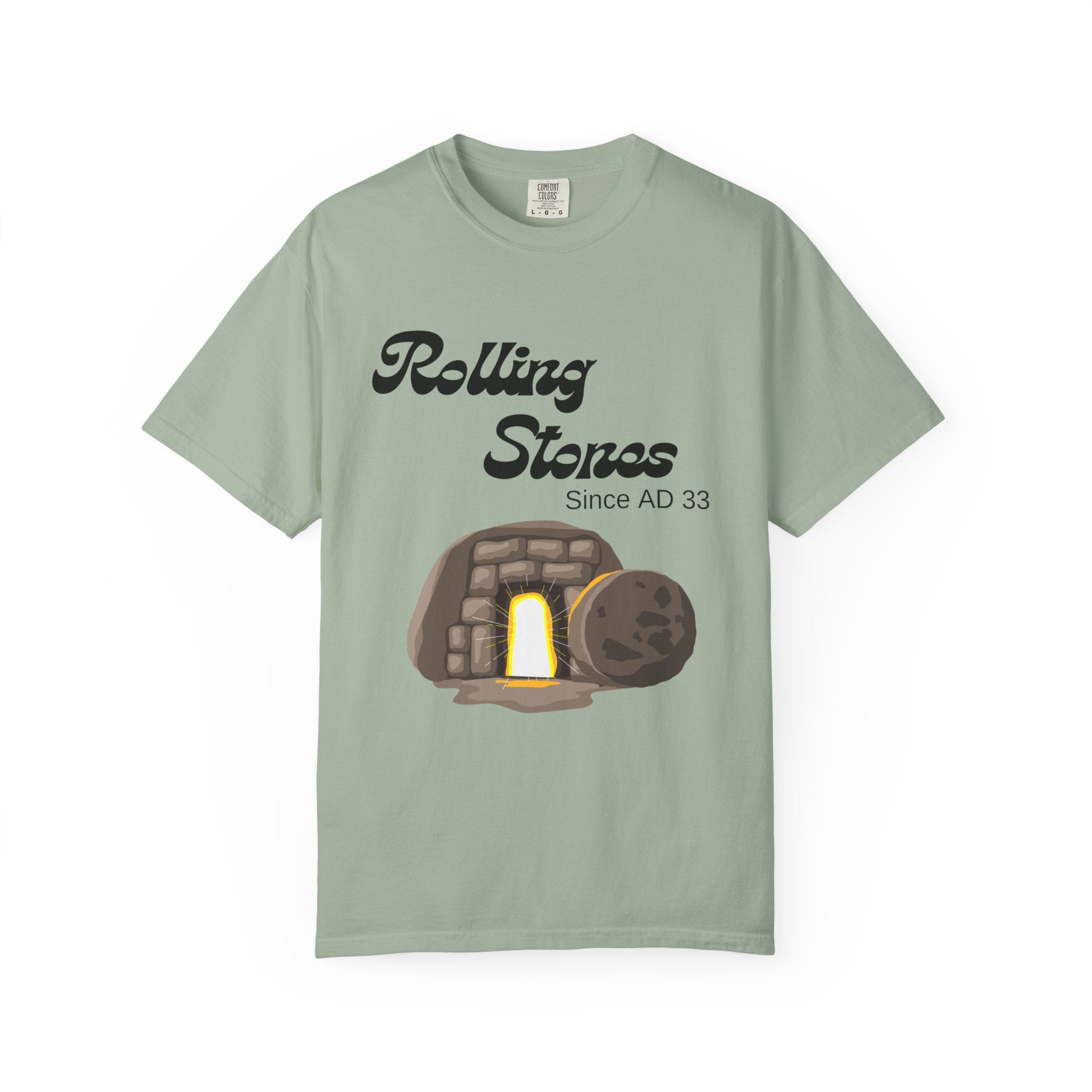 Rolling Stones since AD 33 Unisex Garment-Dyed T-shirt