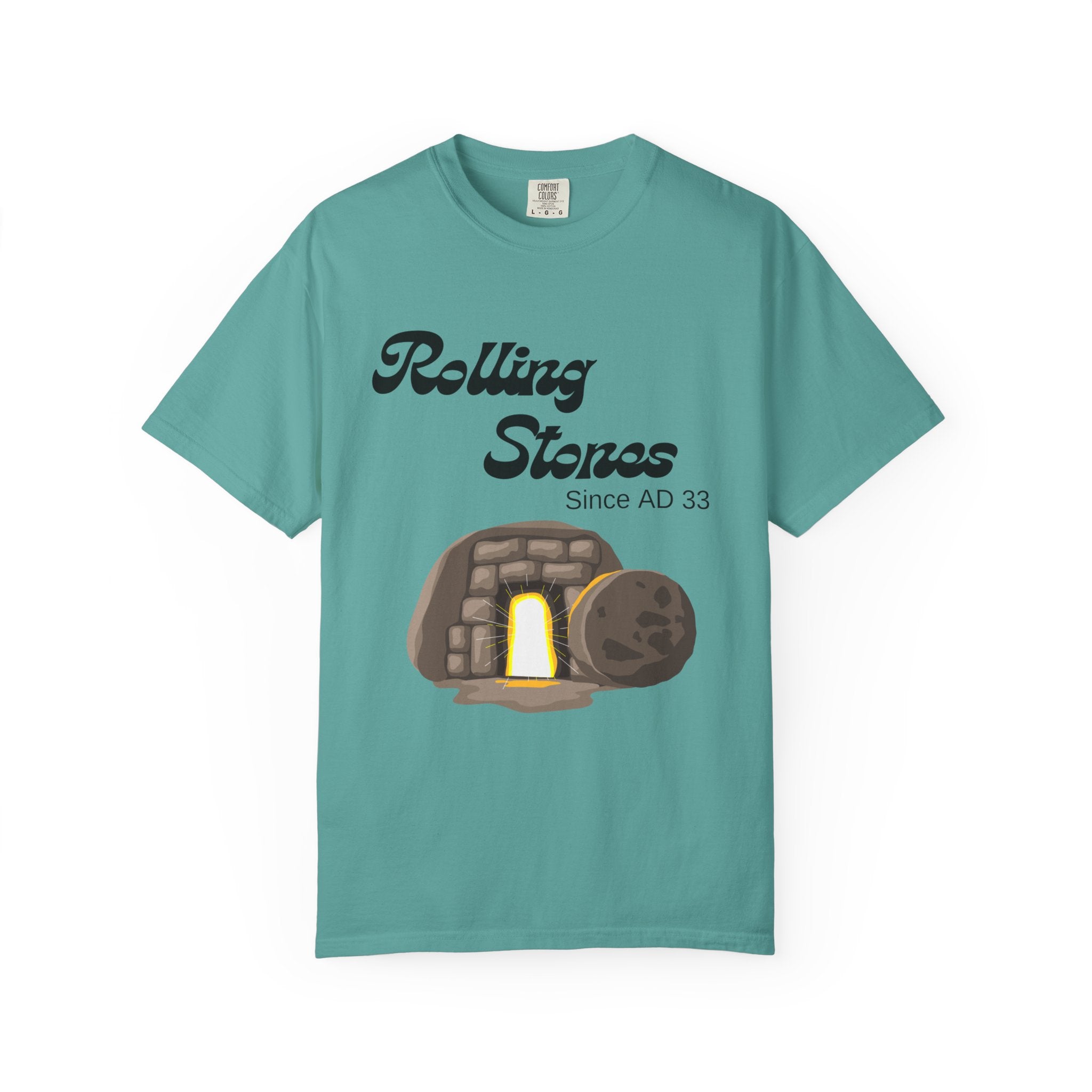 Rolling Stones since AD 33 Unisex Garment-Dyed T-shirt