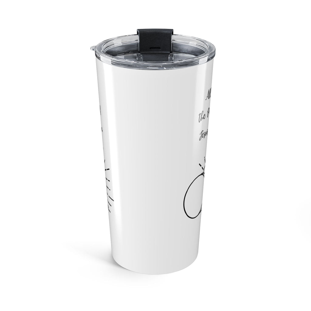 Favorite Hymns ~ All Hail the Power of Jesus Name ~ Tumbler 20oz