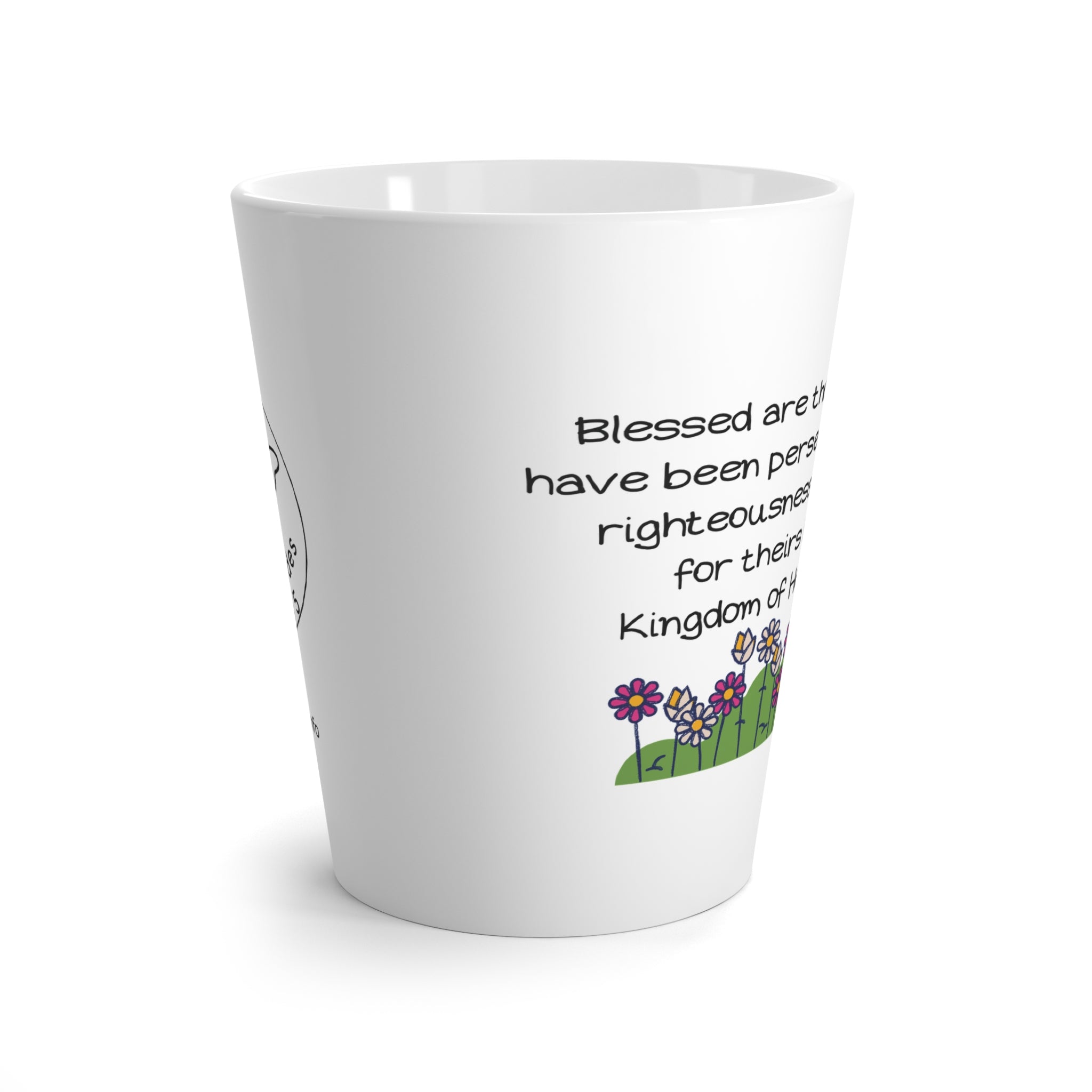 Bee-Attitudes ~ Matthew 5:10 ~ Latte Mug