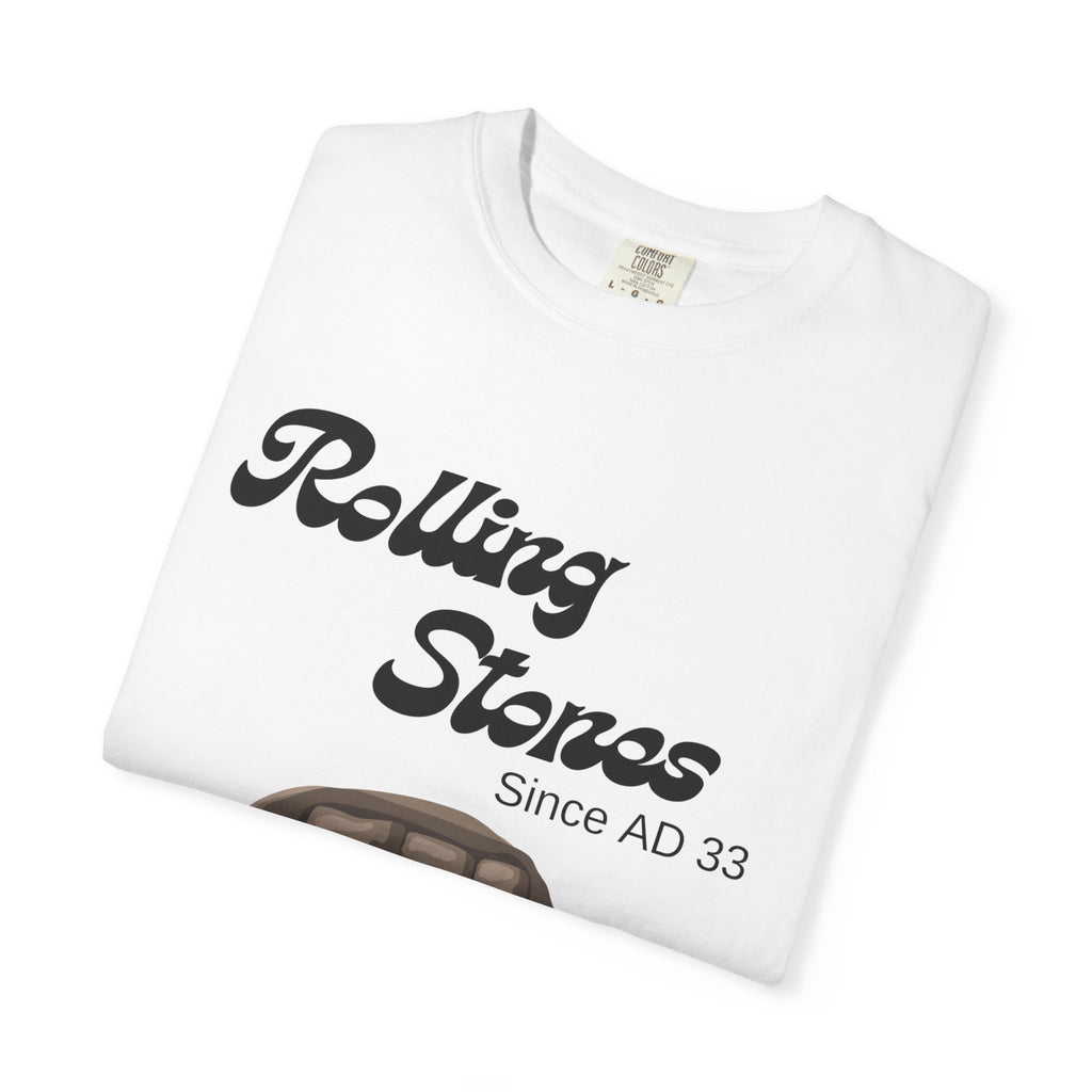 Rolling Stones since AD 33 Unisex Garment-Dyed T-shirt
