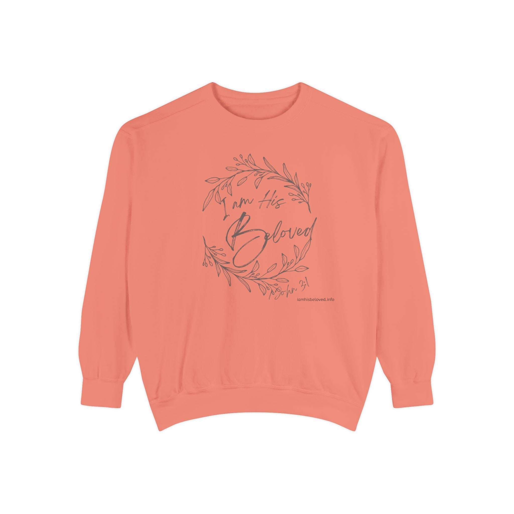 I Am His Beloved Wreath Sweatshirt