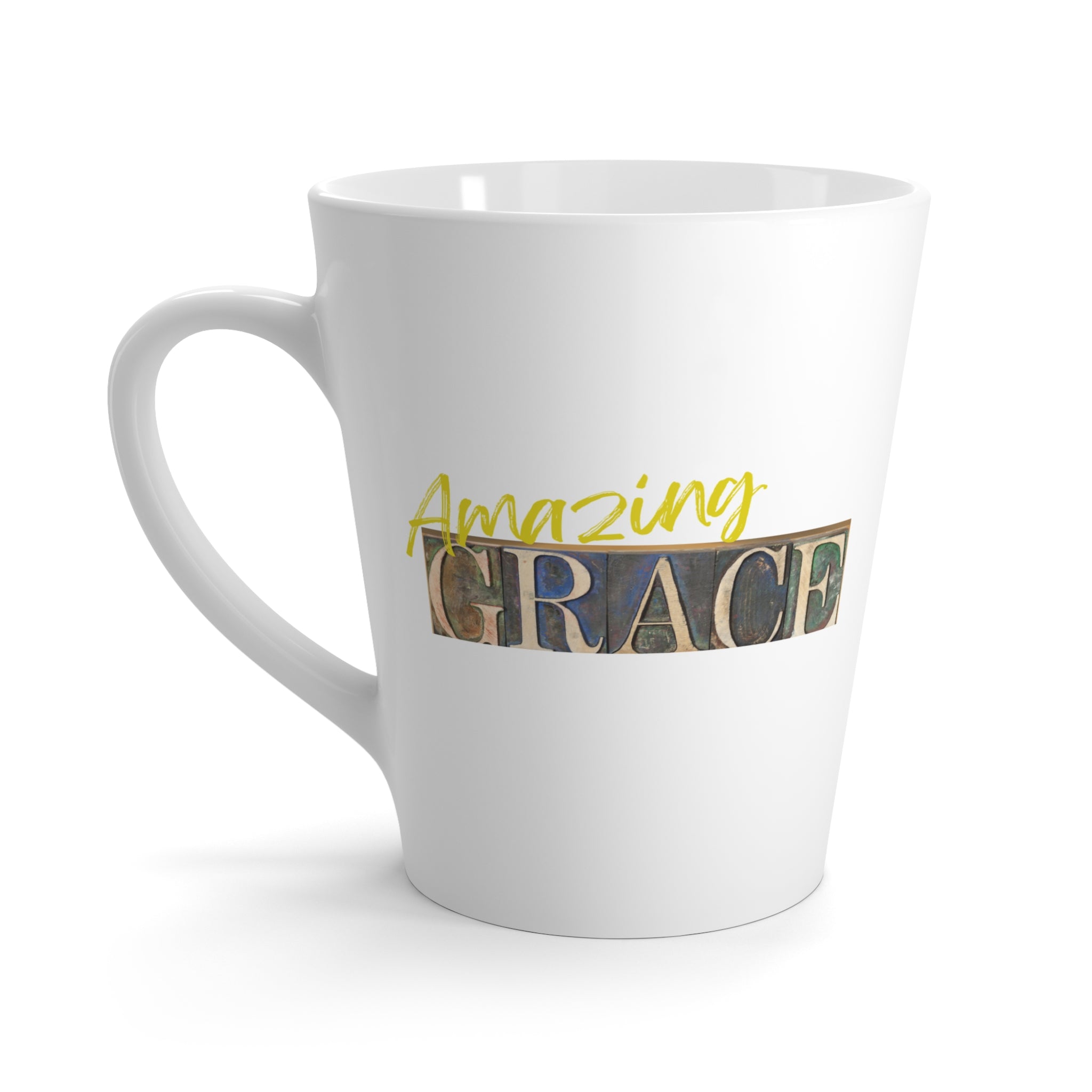 Favorite Hymns ~ Amazing Grace Latte Mug