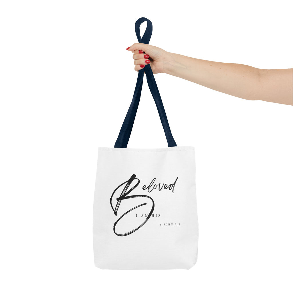 I am His Beloved Tote Bag 4