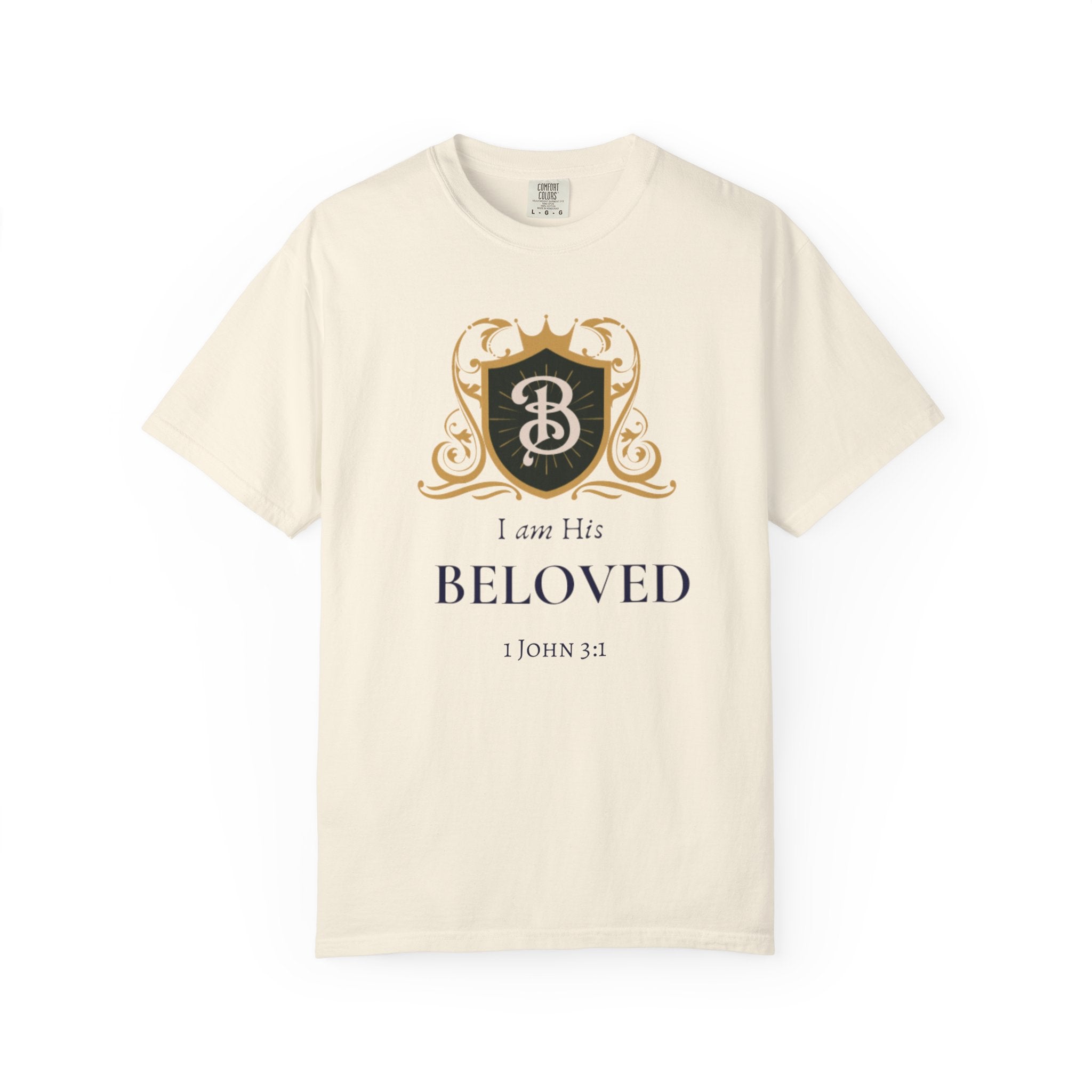 I am His Beloved "Crested Too" Style T Shirt