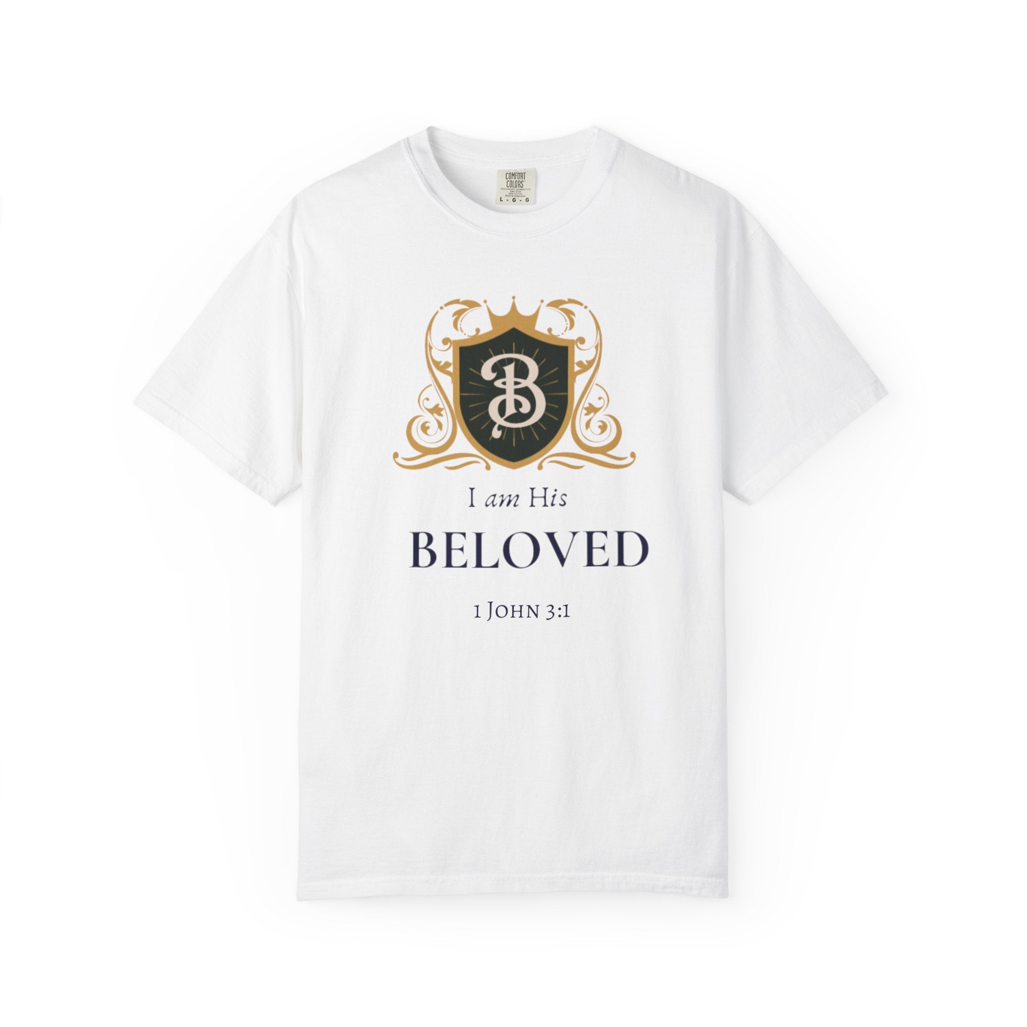 I am His Beloved "Crested Too" Style T Shirt
