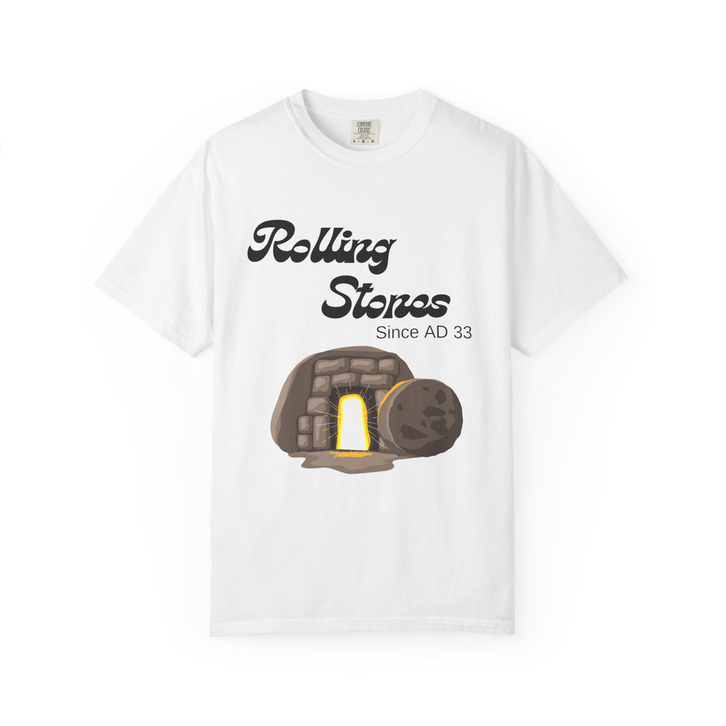 Rolling Stones since AD 33 Unisex Garment-Dyed T-shirt