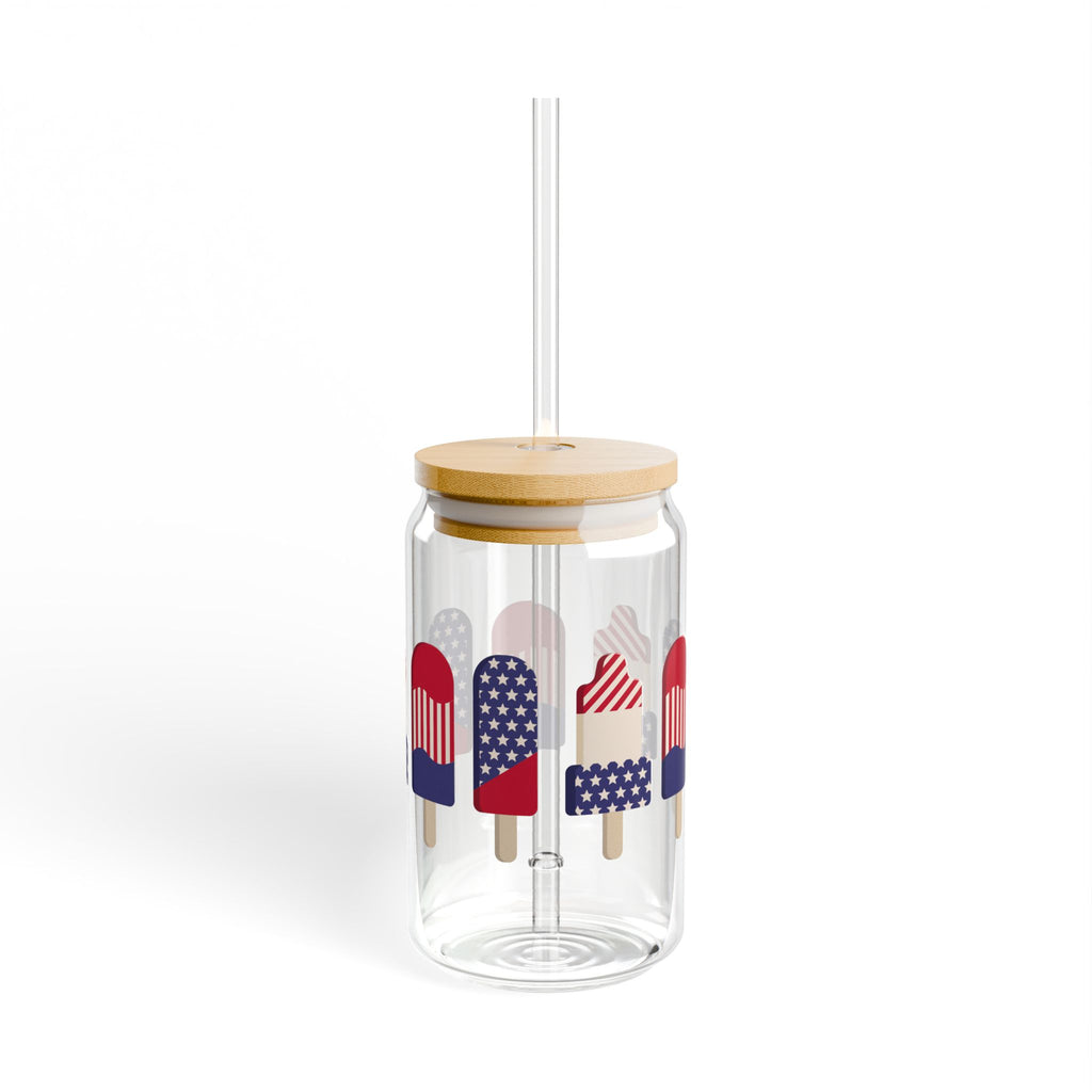 Patriotic Sipper Glass, 16oz