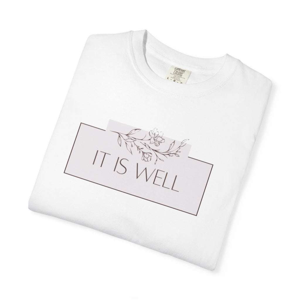 Favorite Hymns ~ It Is Well Framed T-Shirt