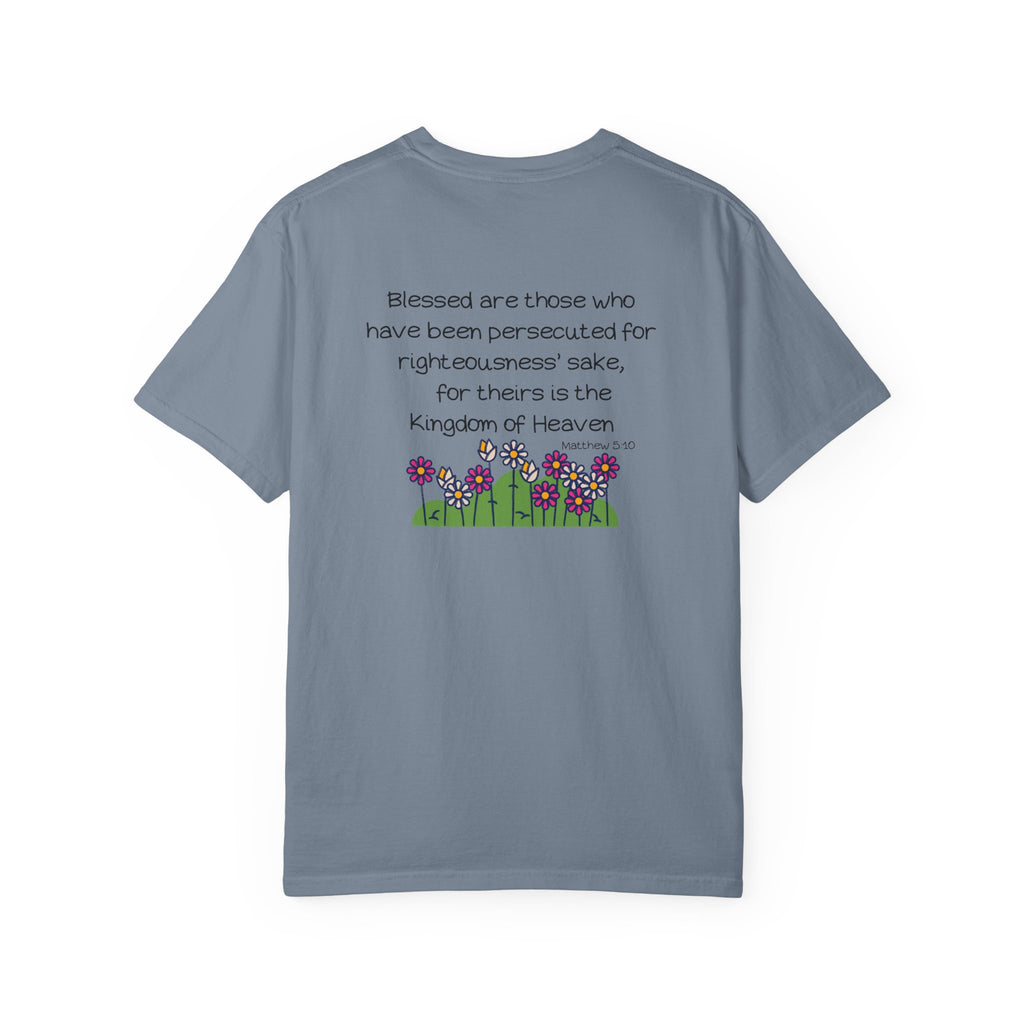 Bee-Attitudes Matthew 5:10 T-Shirt, Christian Tee, Religious Shirt, Faith Based