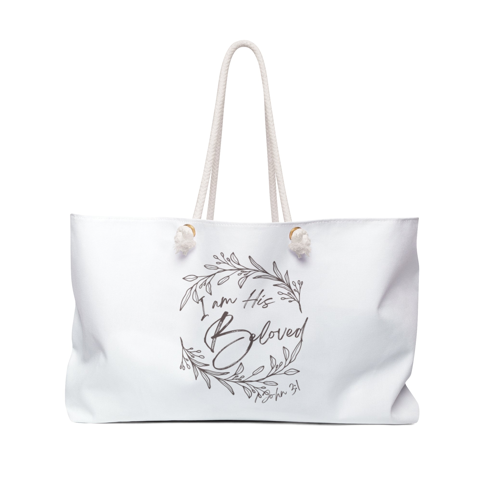I am His Beloved Weekender Bag 3