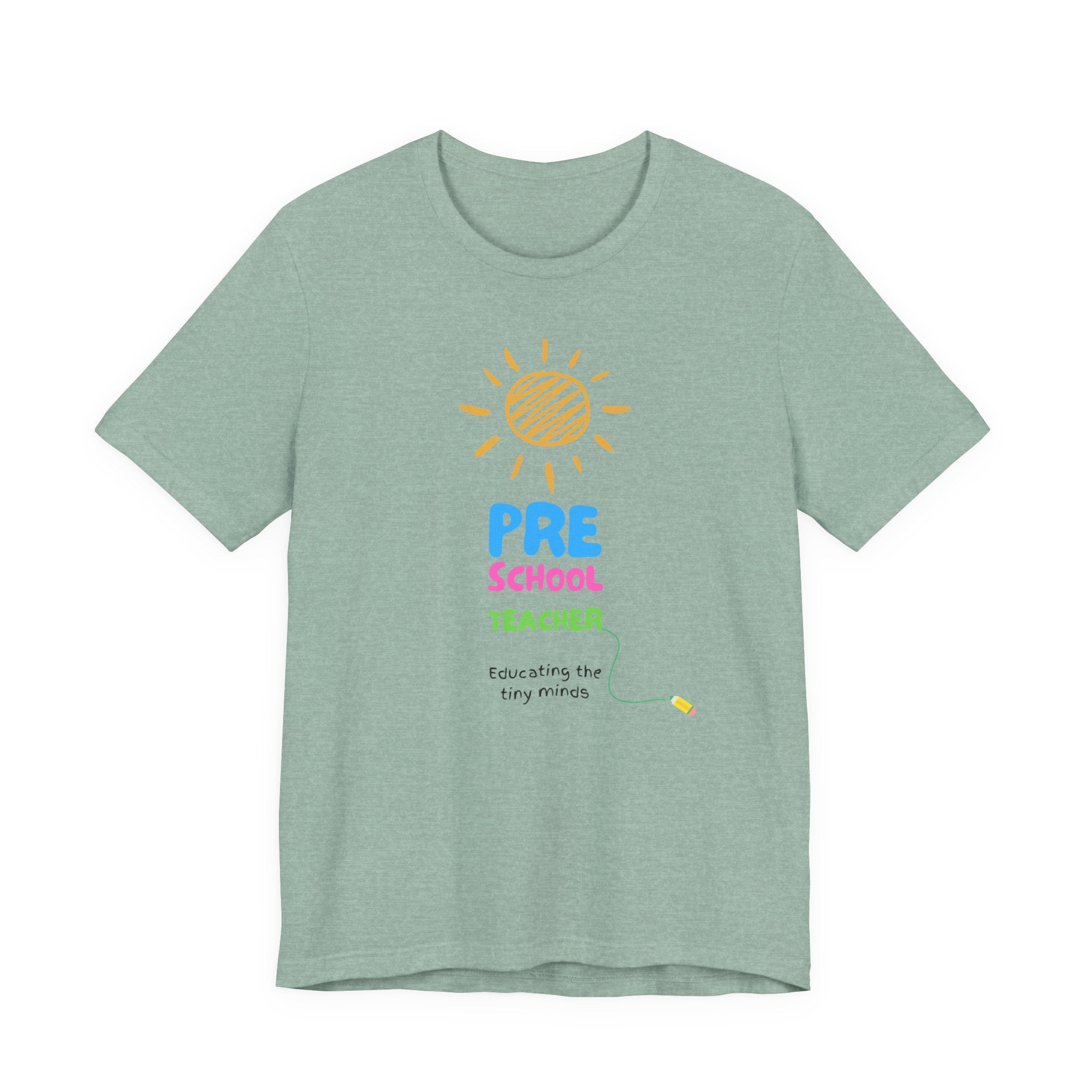 Pre School Teacher Unisex Jersey Tee - Teacher Shirt