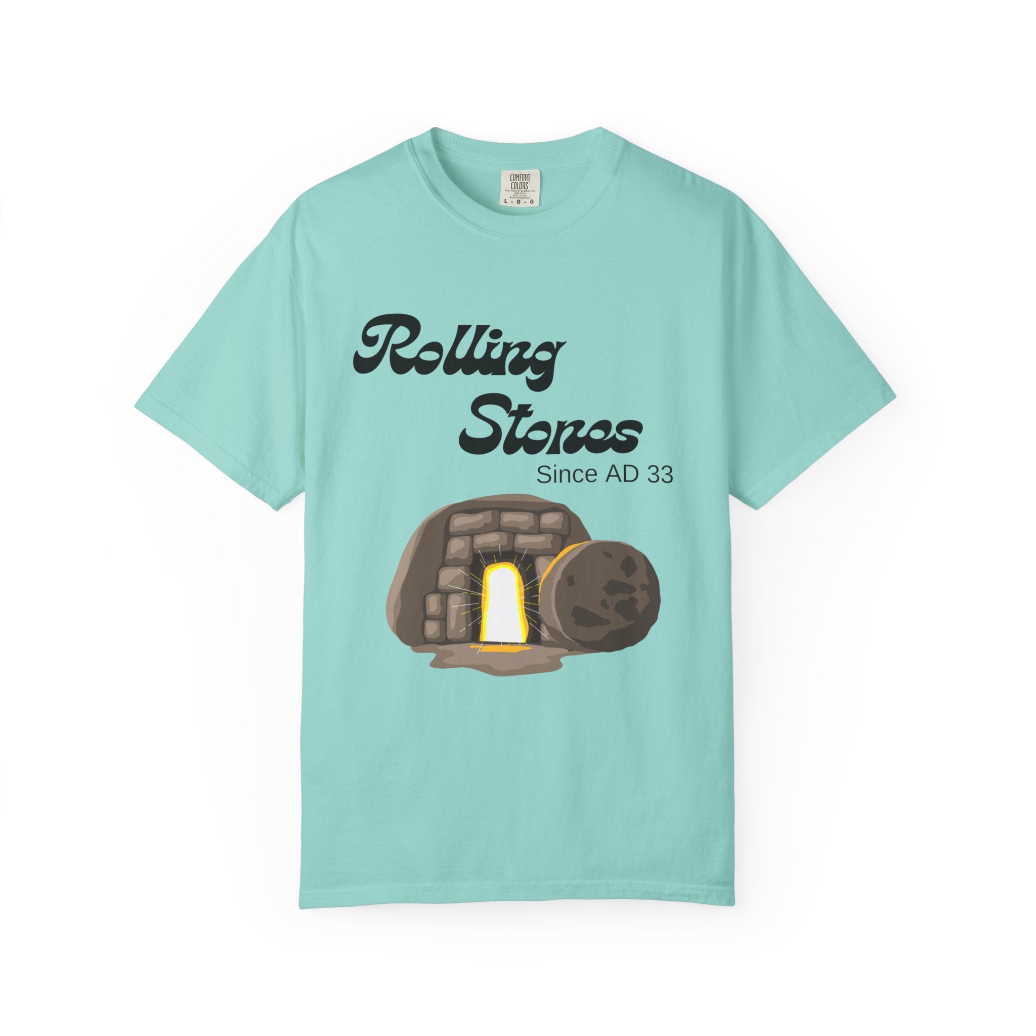 Rolling Stones since AD 33 Unisex Garment-Dyed T-shirt