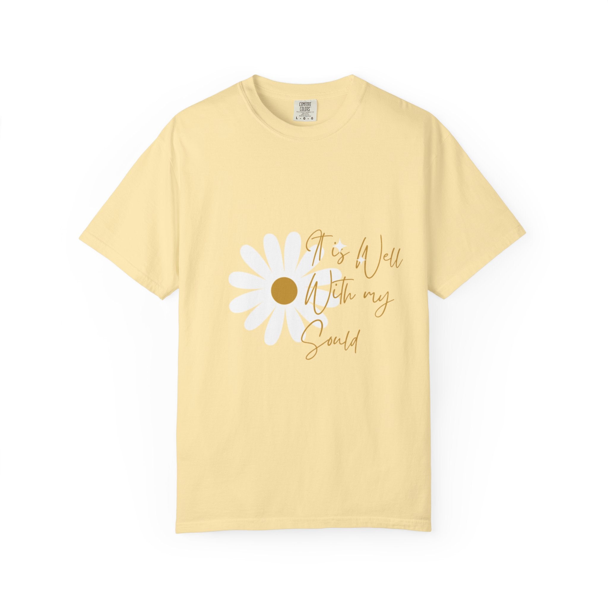 Favorit Hymns - It is Well Flower T Shirt